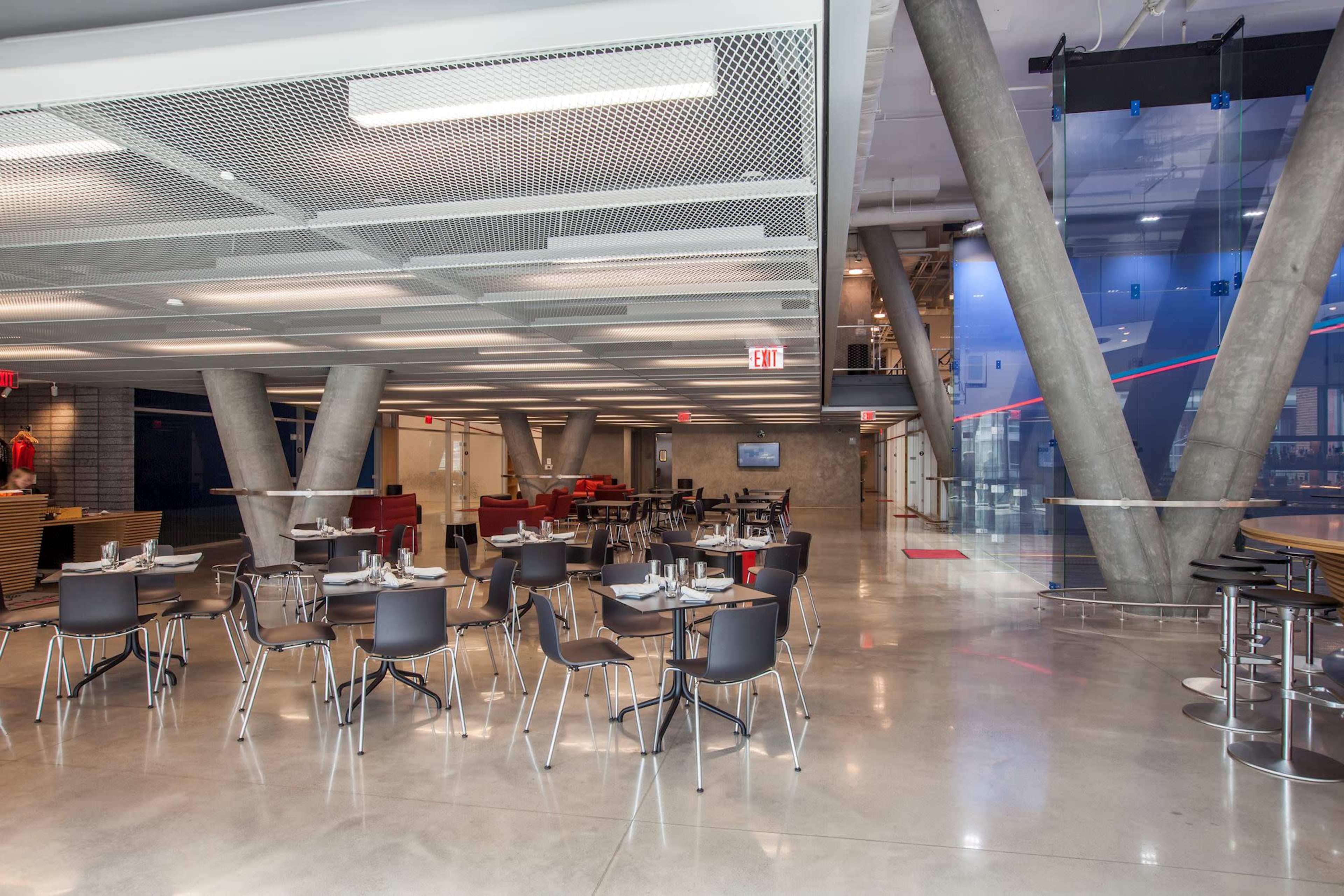 West End Squash Club and 4th Floor Terrace with a View Image in West End, Washington, DC