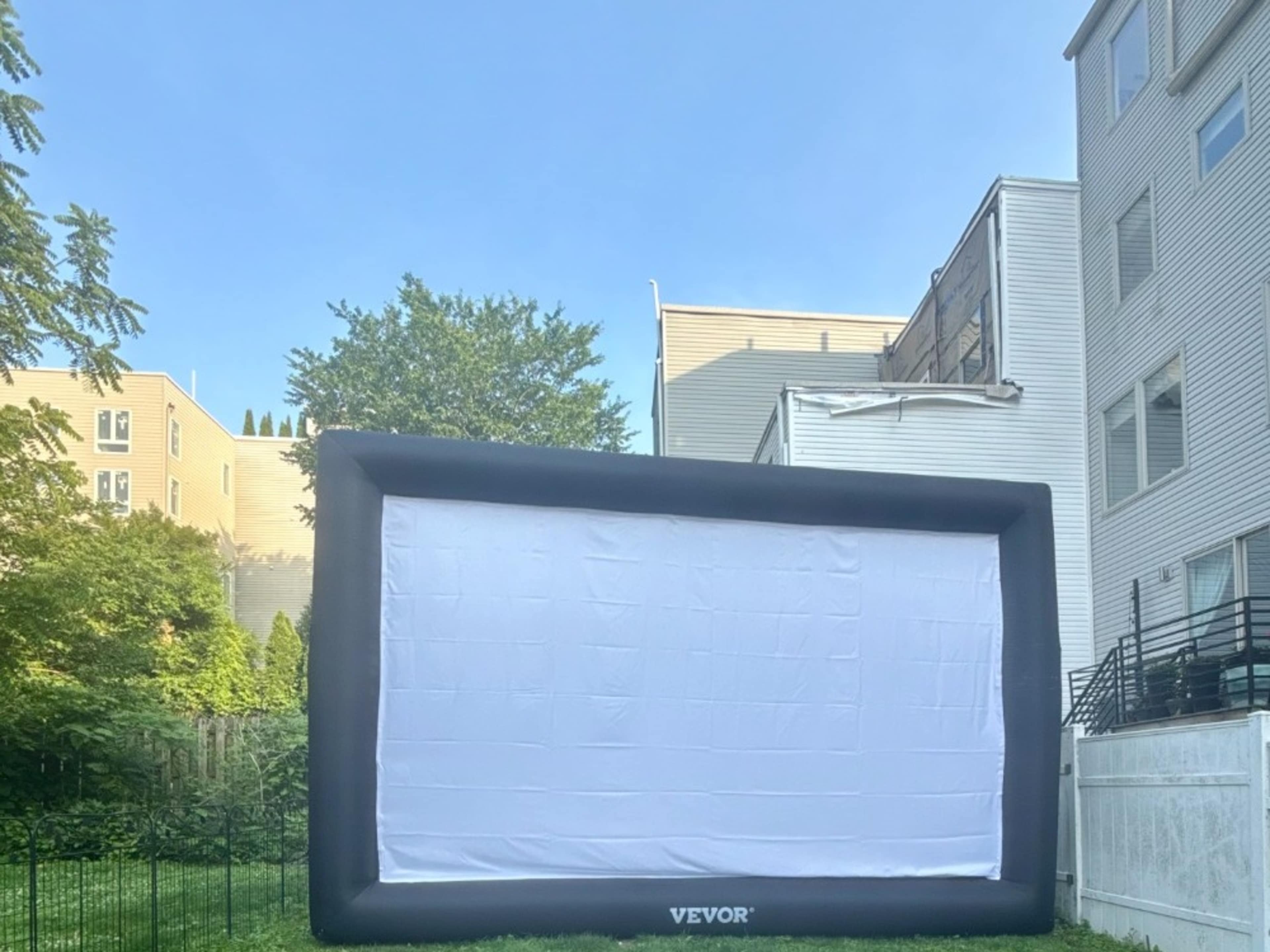 Movie Screen & Projector