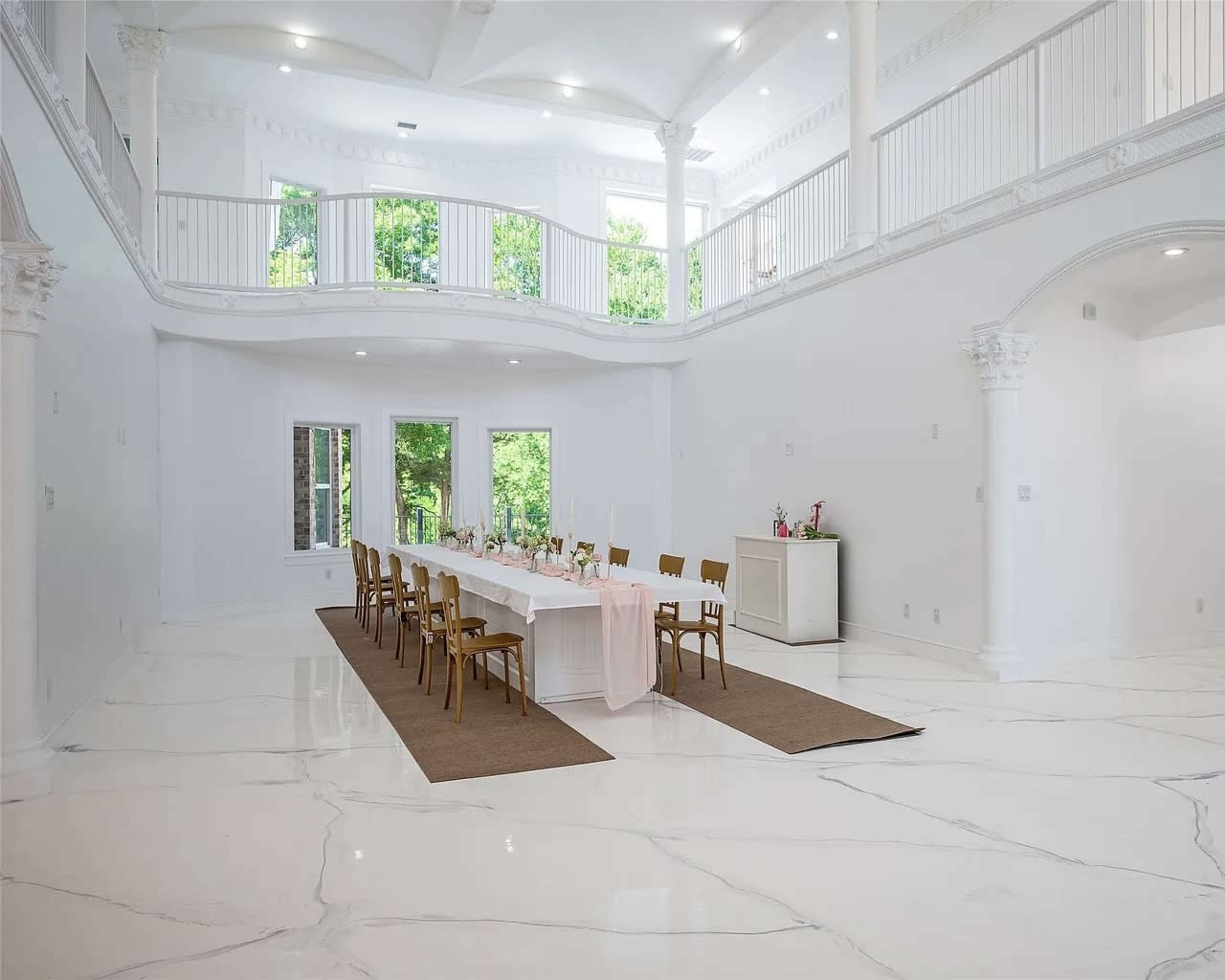 Modern Kitchen + Dining Space in Dallas Mansion Image in Cedar Hill, Cedar hill, TX