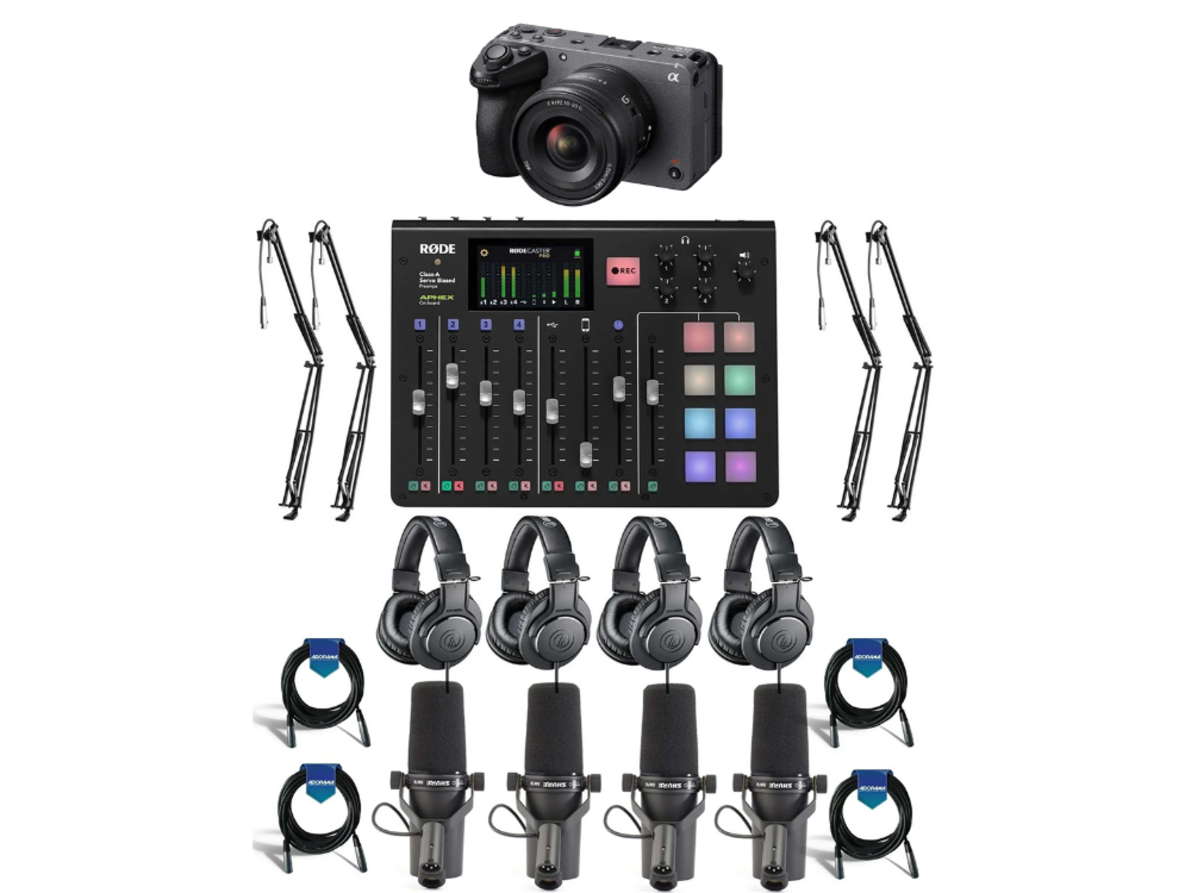 1 Camera Angle + Audio Recording + Producer