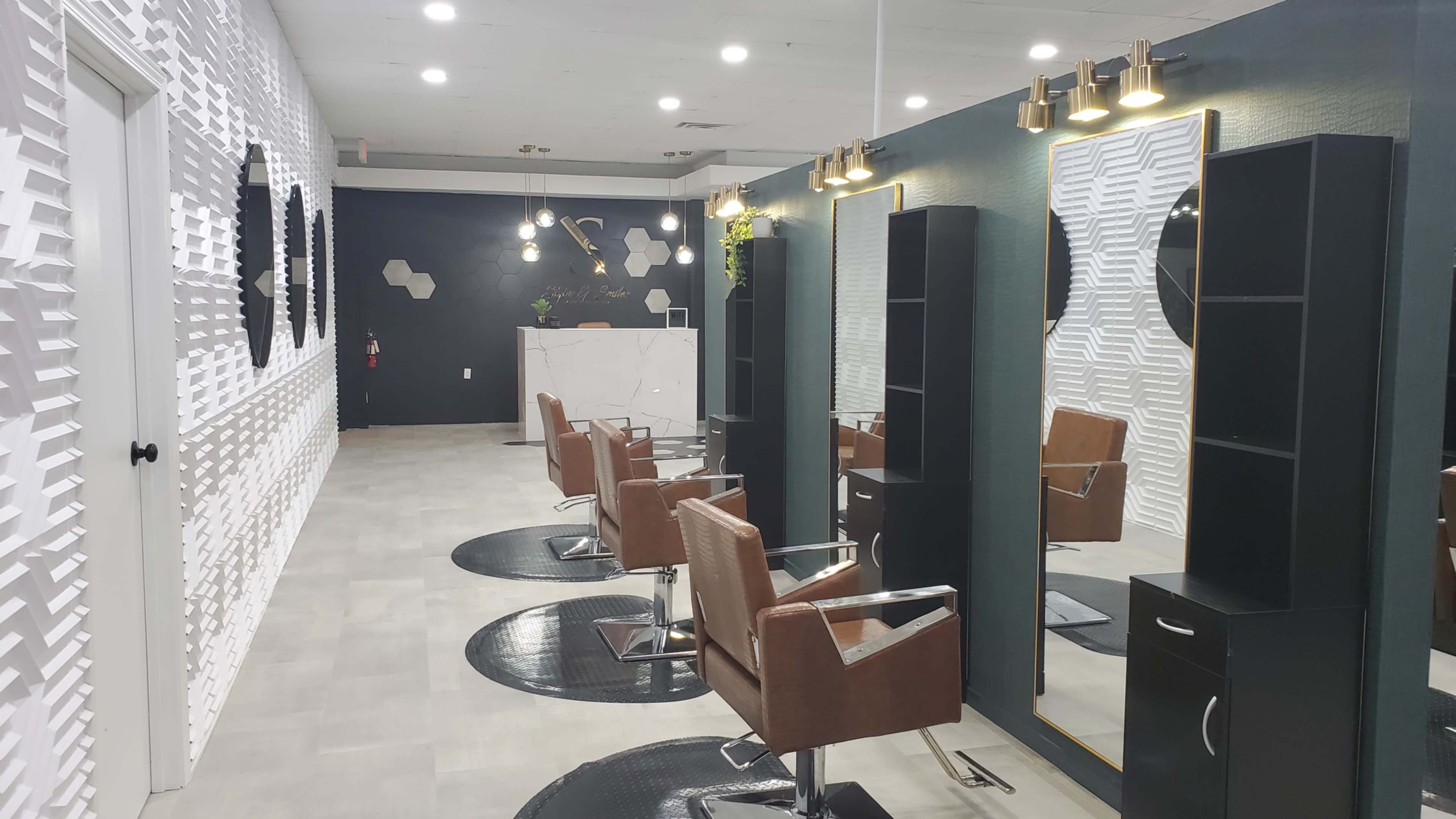 Urban Downtown Hair Salon with Event Space, Content space for Photo shoots, podcast, video shoots & music recording Image in Richardson, Richardson, TX