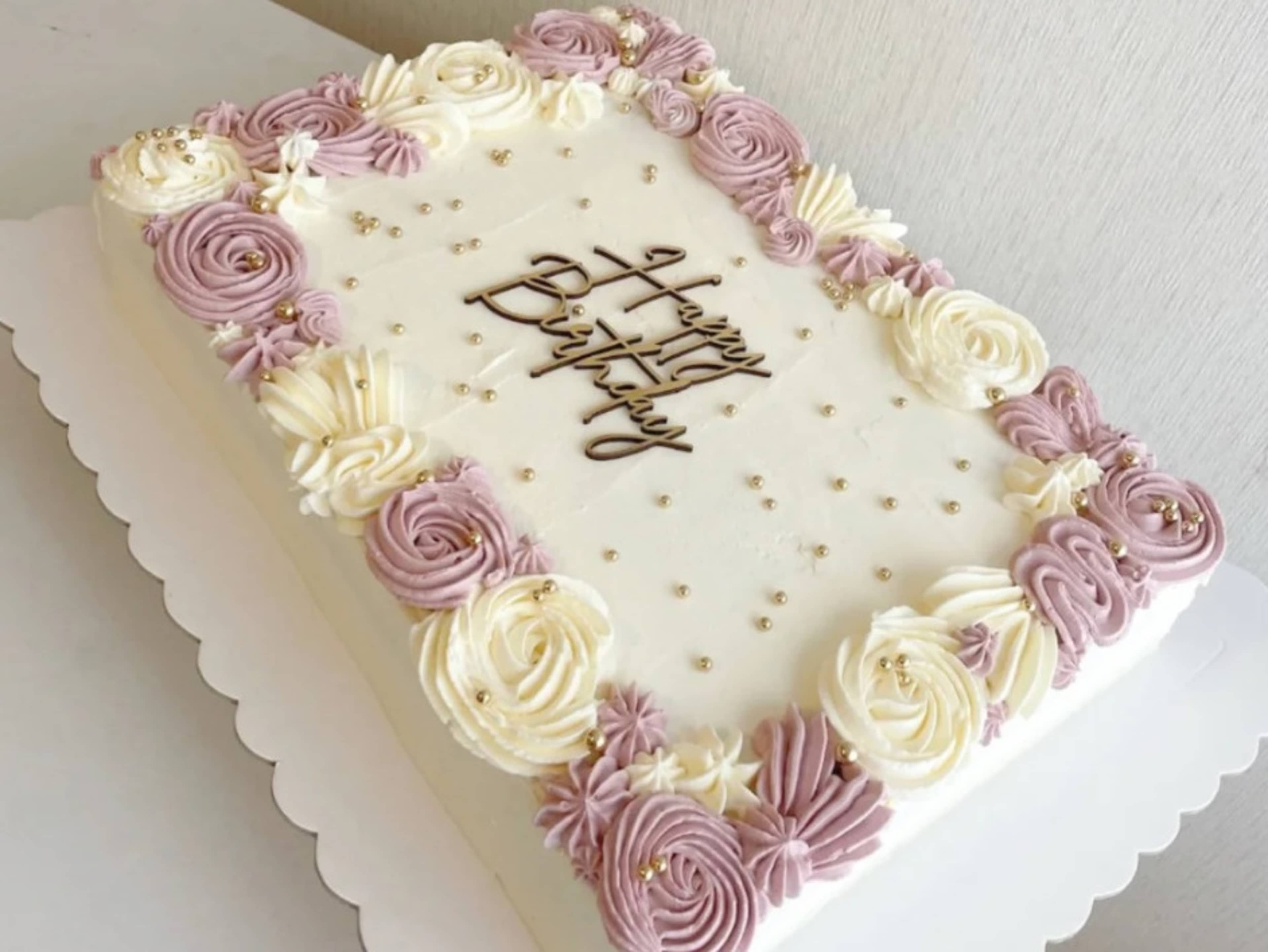Birthday cake package 