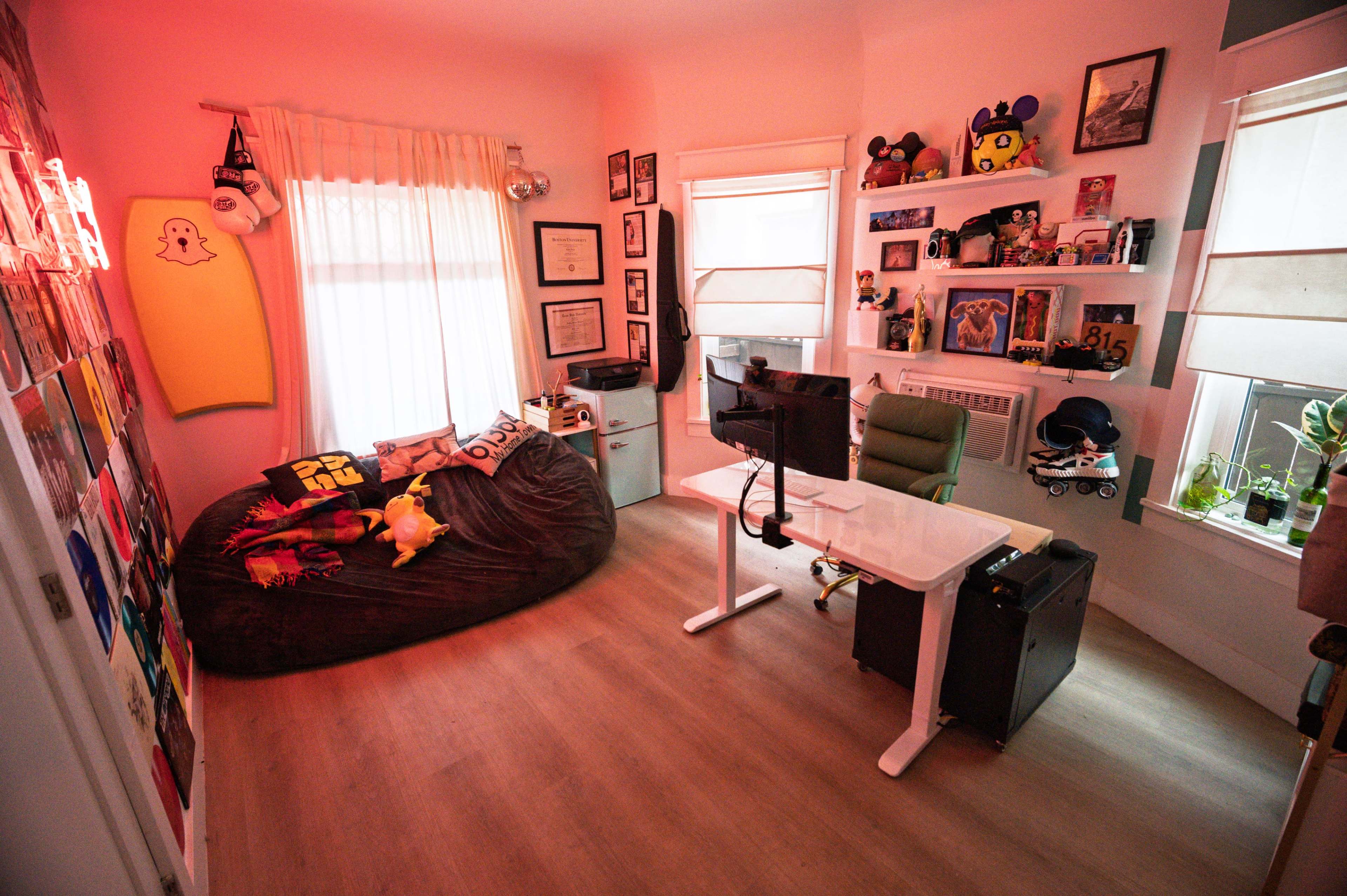 Charming Craftsman Home in Downtown LA with Unique Record Wall and Serene Outdoor Space Image in Boyle Heights, Los Angeles, CA