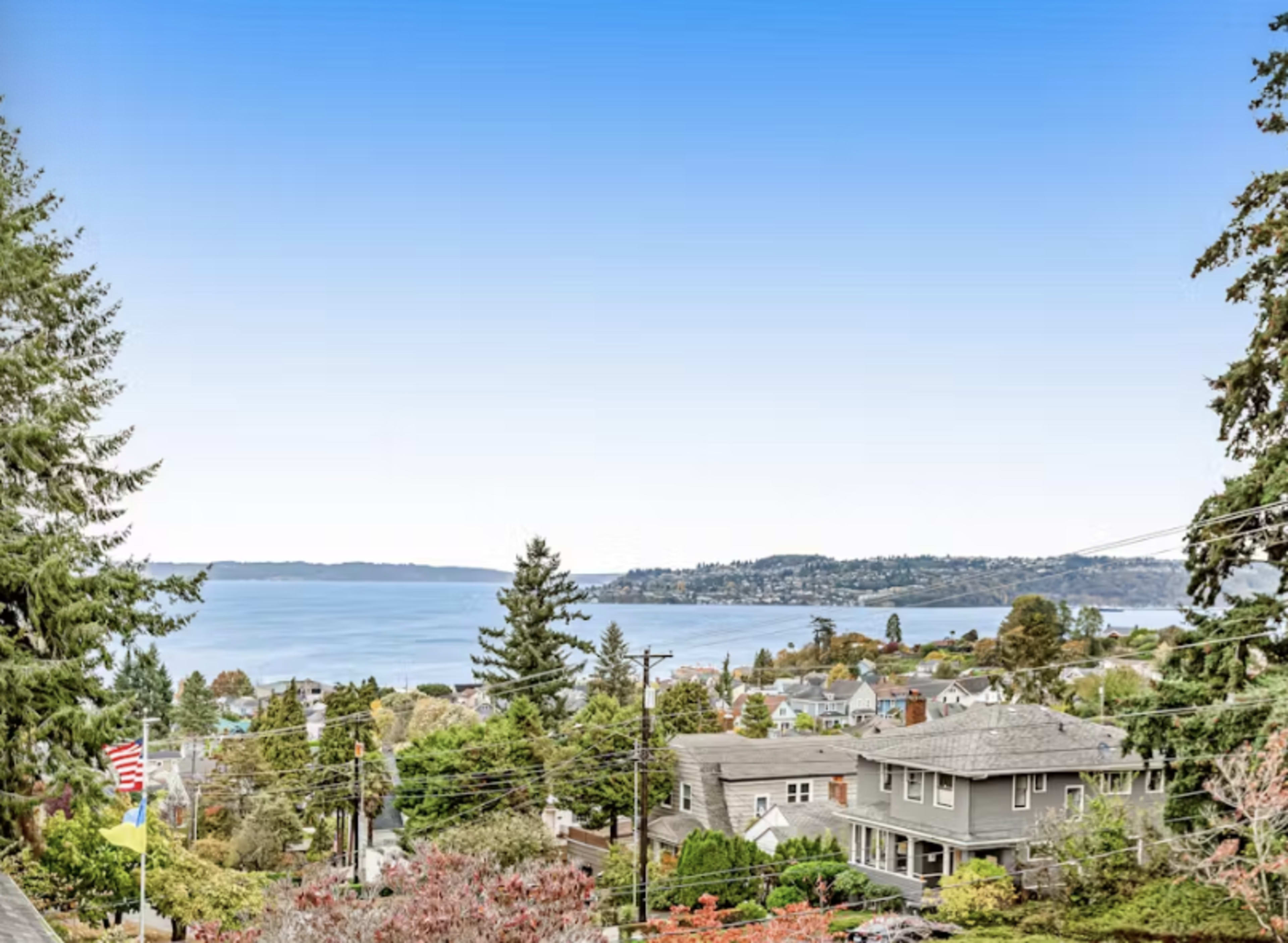 Water View Old Town Home Image in North End, Tacoma, WA