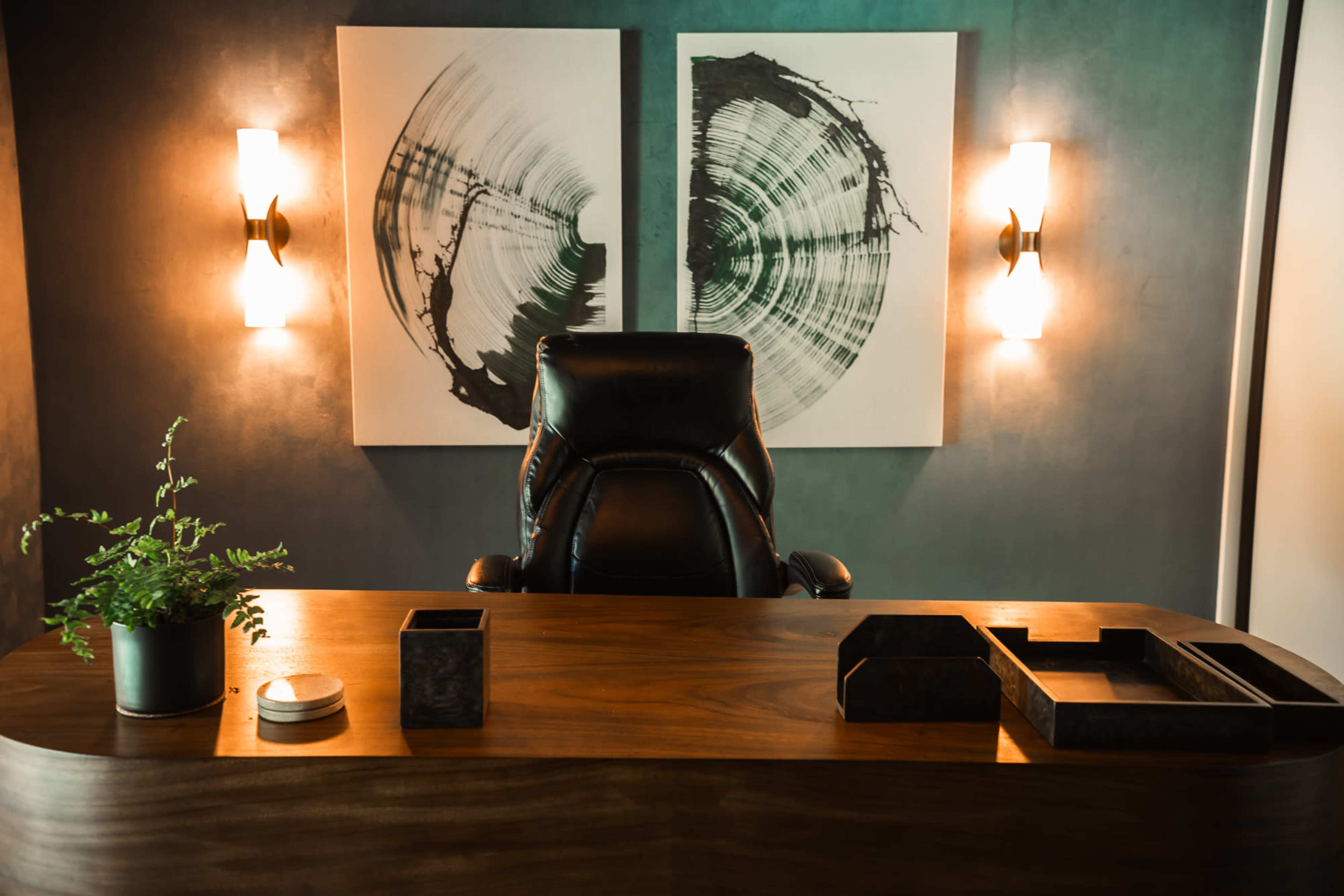 Hillside Luxury Home Office Image in North Tustin, Santa Ana, CA