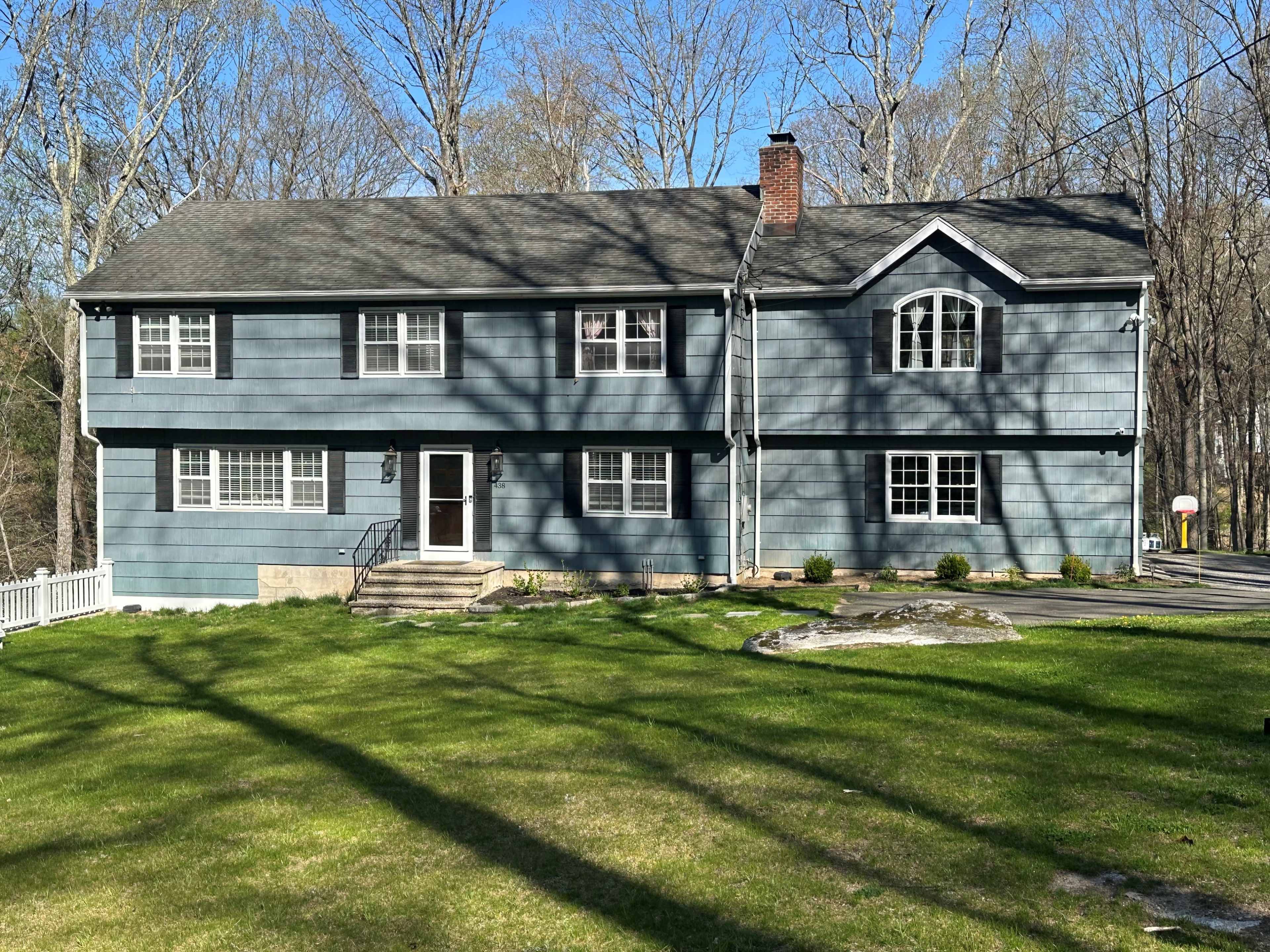 Private Home Surrounded by Trees Image in North Stamford, Stamford, CT
