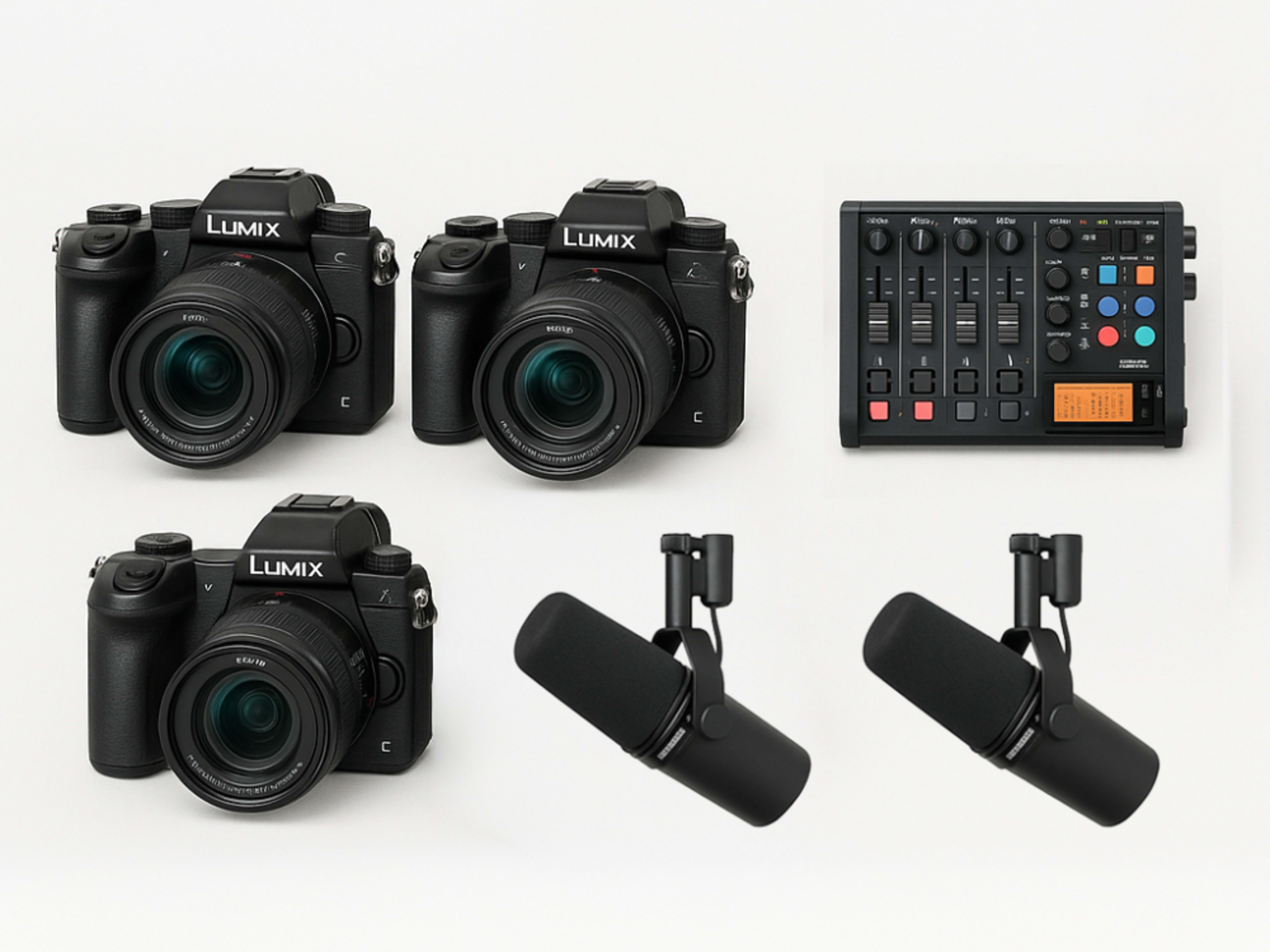 3 ANGLE 4K VIDEO/AUDIO RECORDING + PRODUCER