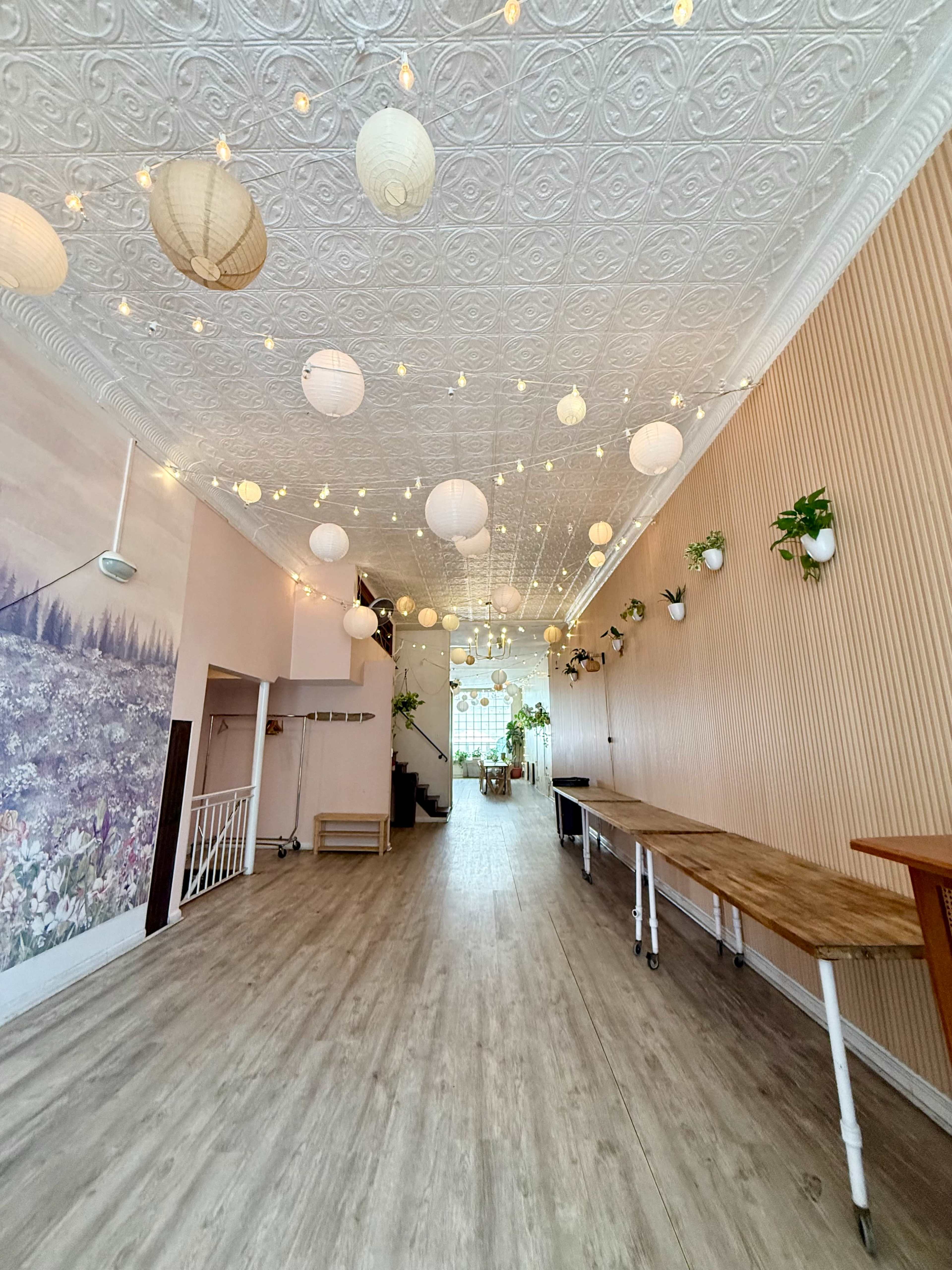 Spacious Two-Floor Event Venue with Private Garden Image in Williamsburg, Brooklyn, NY