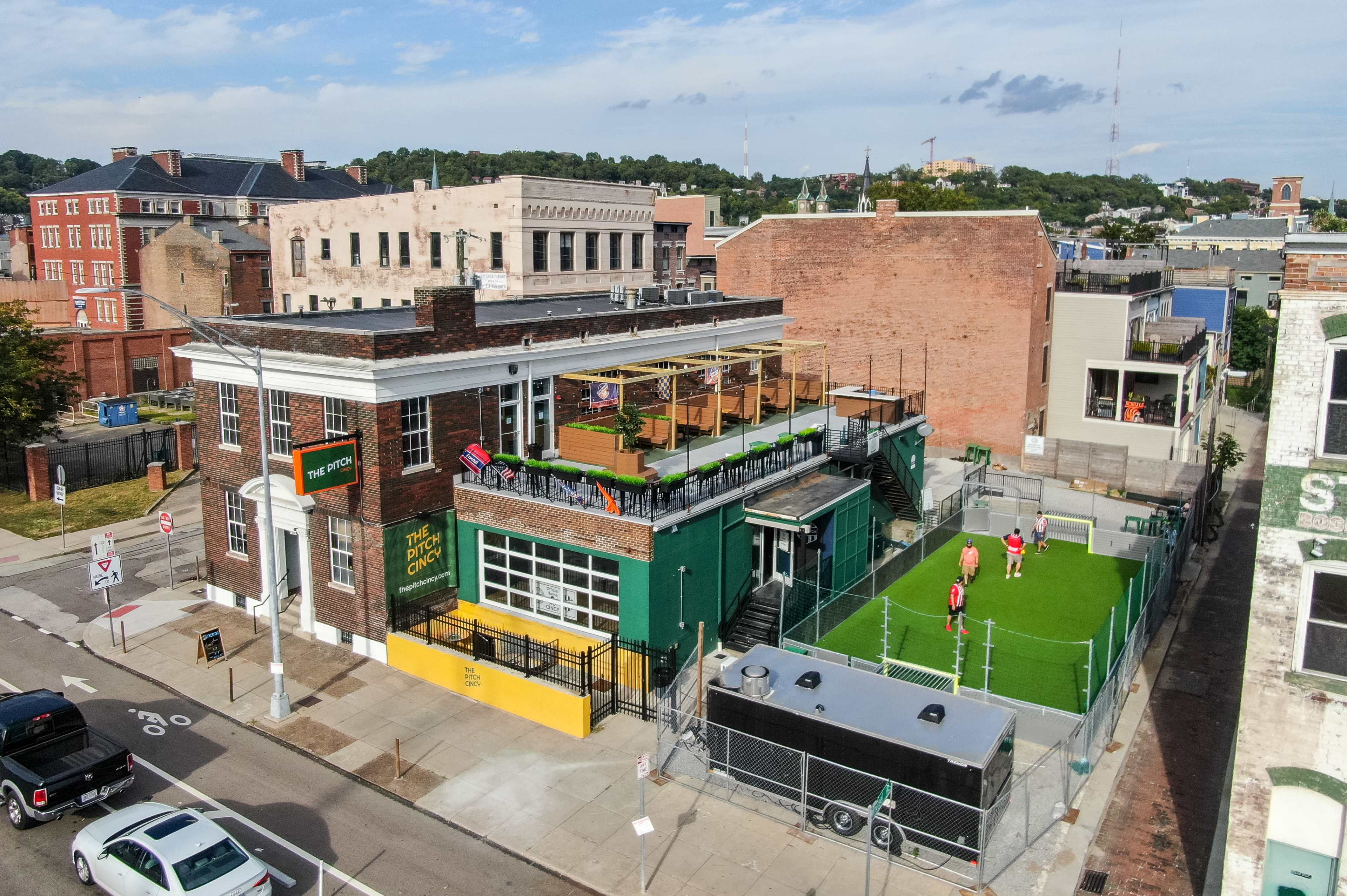 Downtown Soccer Bar with Rooftop Image in Over-The-Rhine, Cincinnati, OH