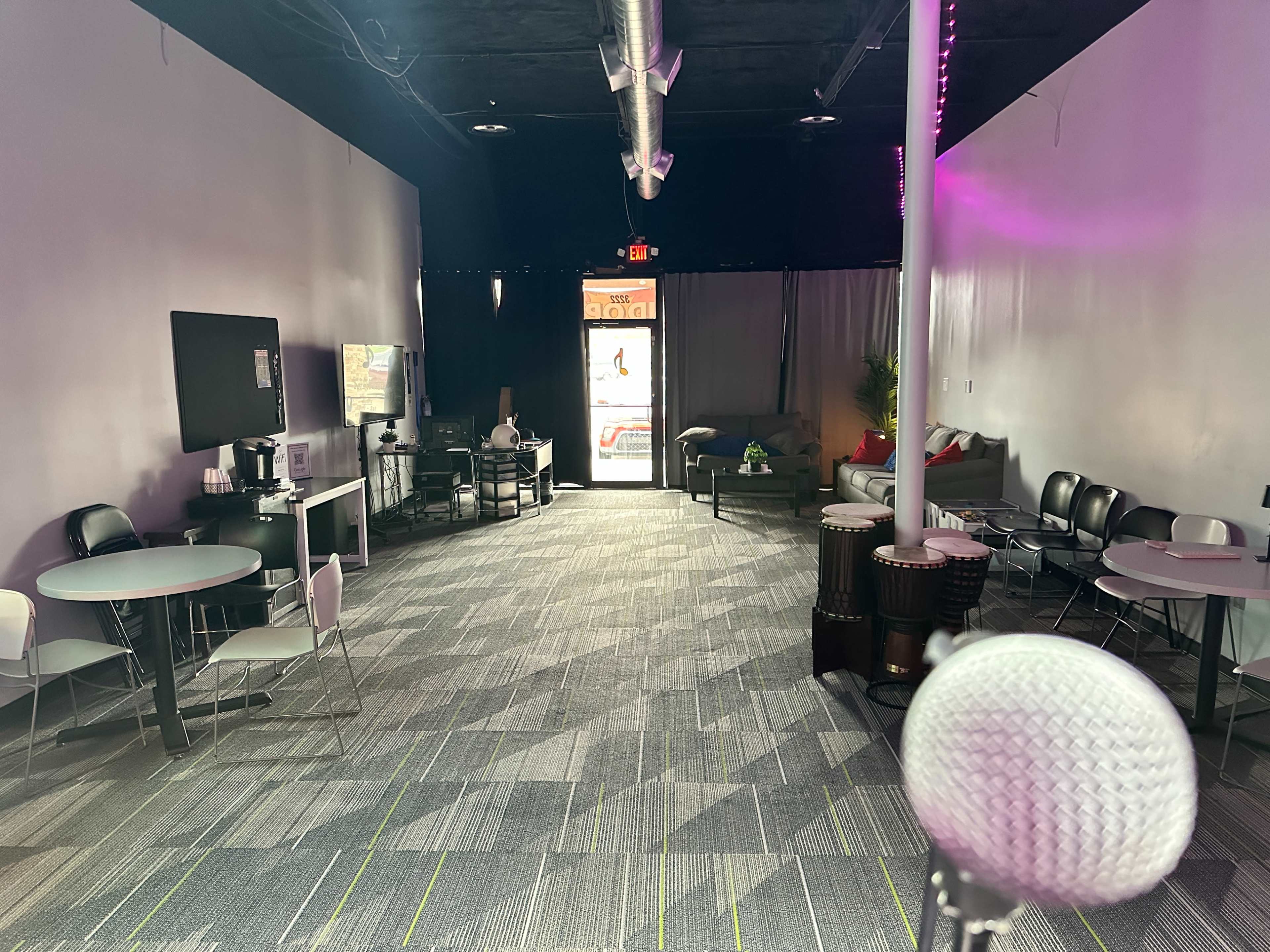 Comfortable Modern Meeting Hall with Stage and Video Capability Image in Heritage Park, Friendswood, TX