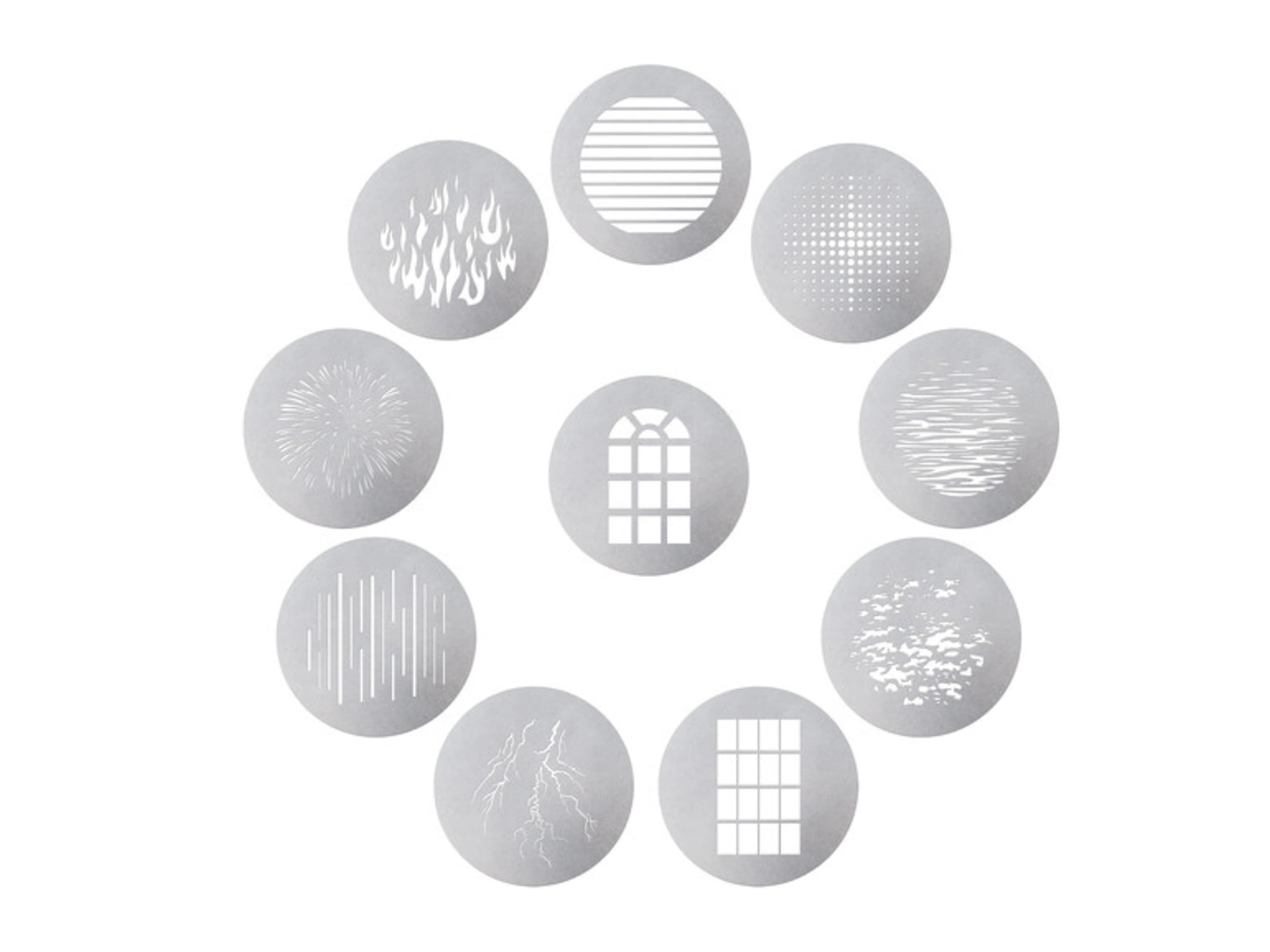 Aputure Spotlight 10-Piece Gobo Kit