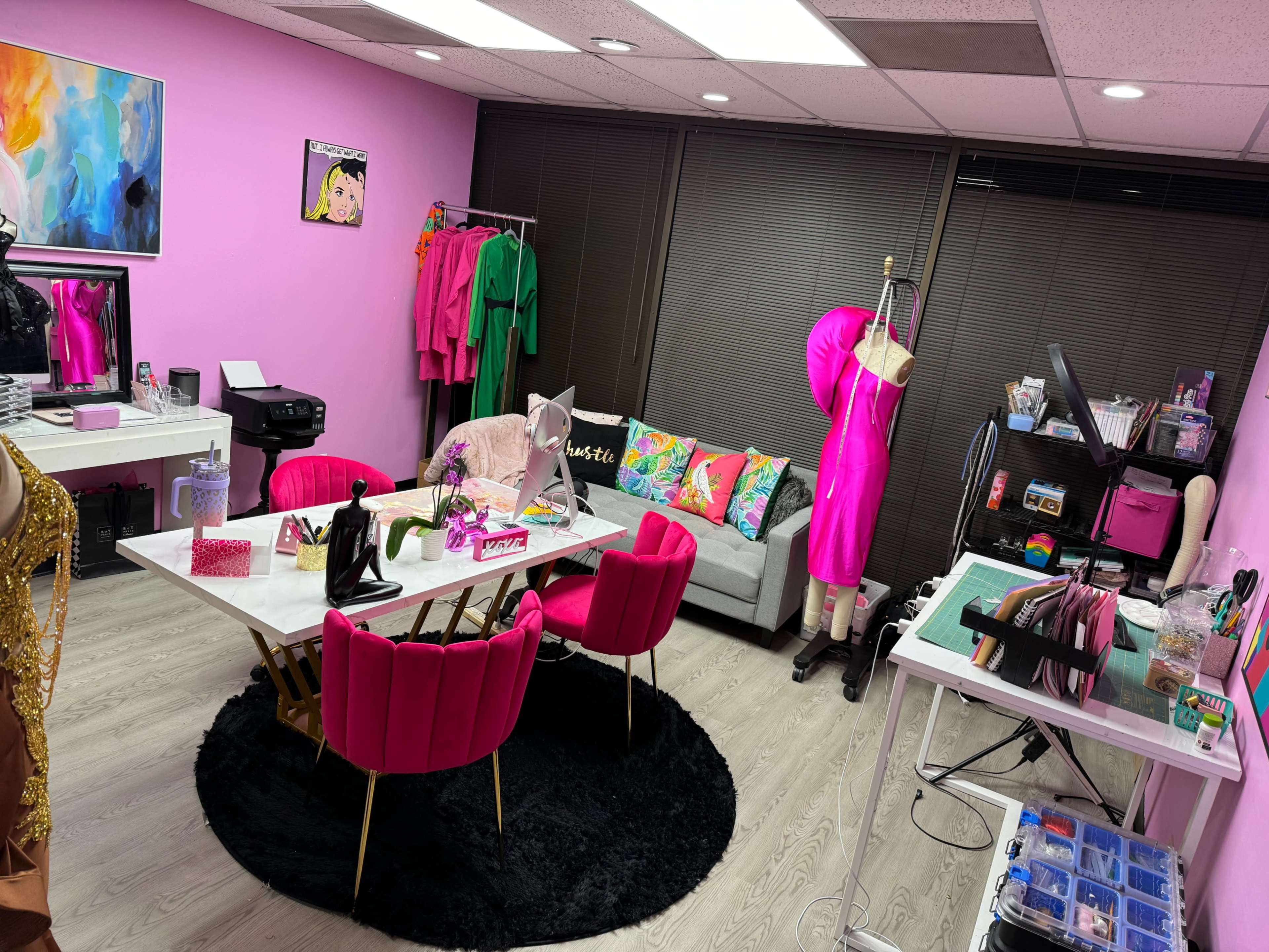 PINK is a Lifestyle! PINK LUCY DESIGN HOUSE - chic, PINK, and modern Image in Addison, Addison, TX
