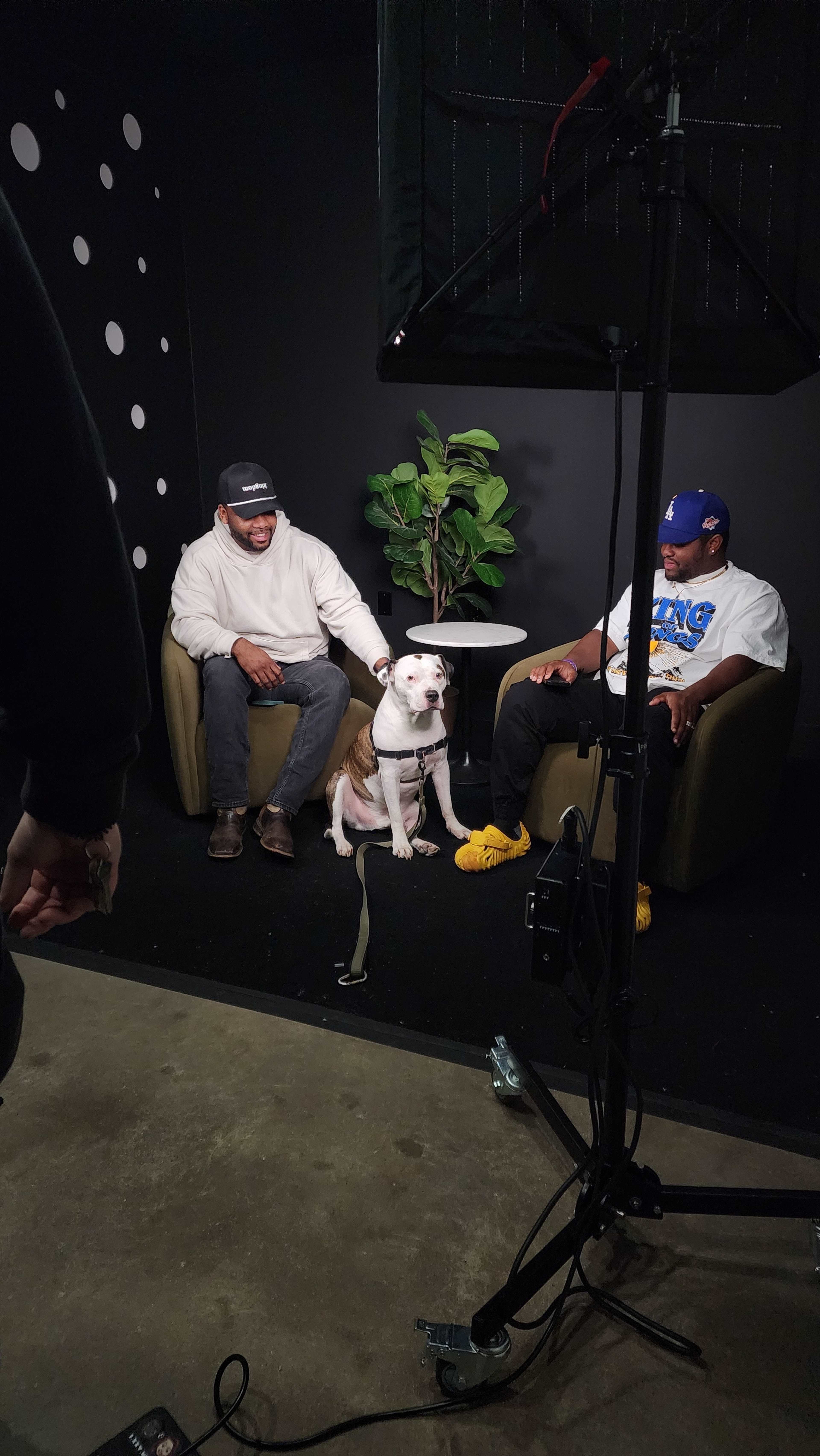 Funky LED Light Studio For Podcast, Photo & Video Image in South Hemphill Heights, Fort Worth, TX