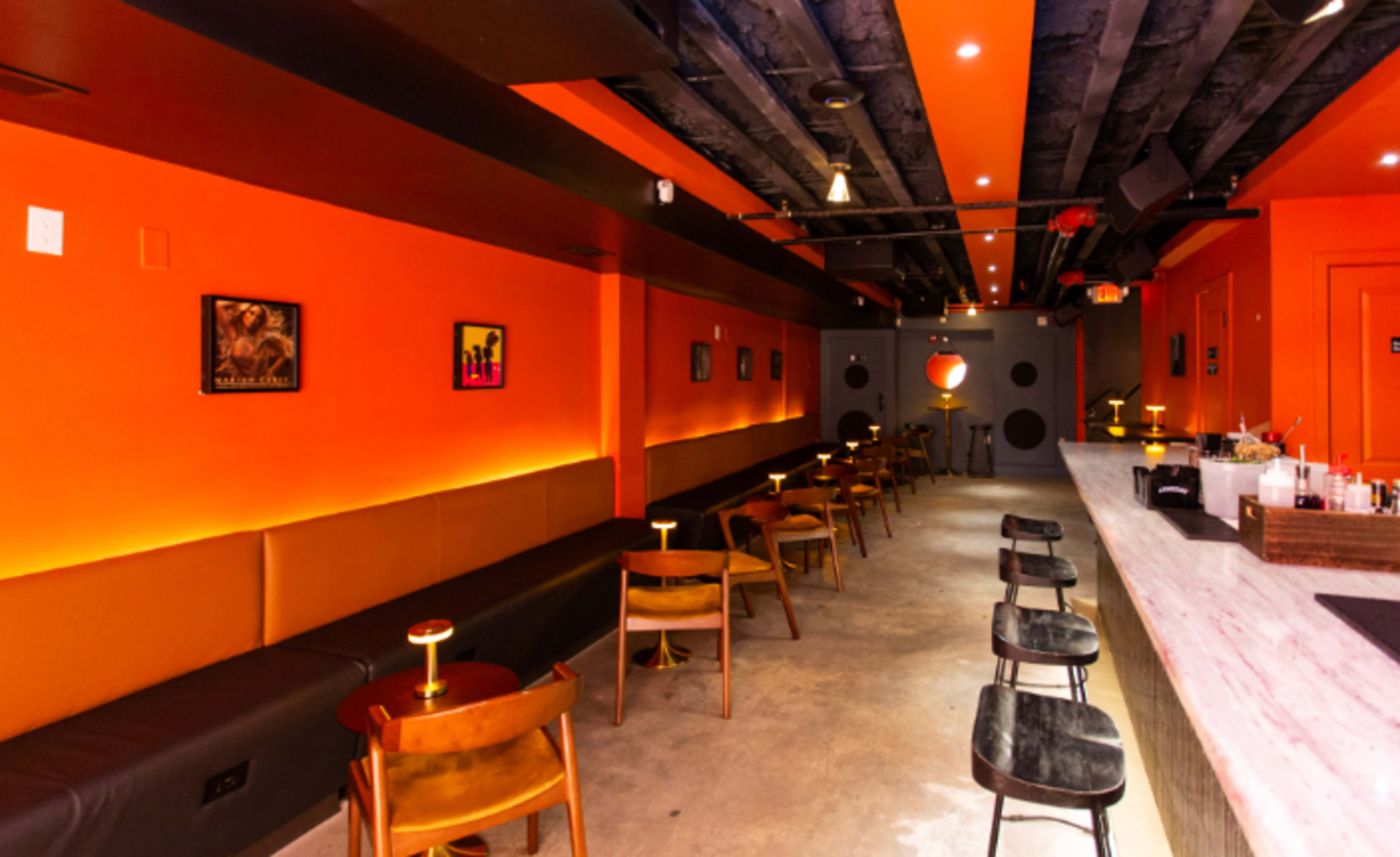 Intimate Speakeasy Lounge with Vinyl Wall & Craft Cocktails Image in Northwest Washington, Washington, DC