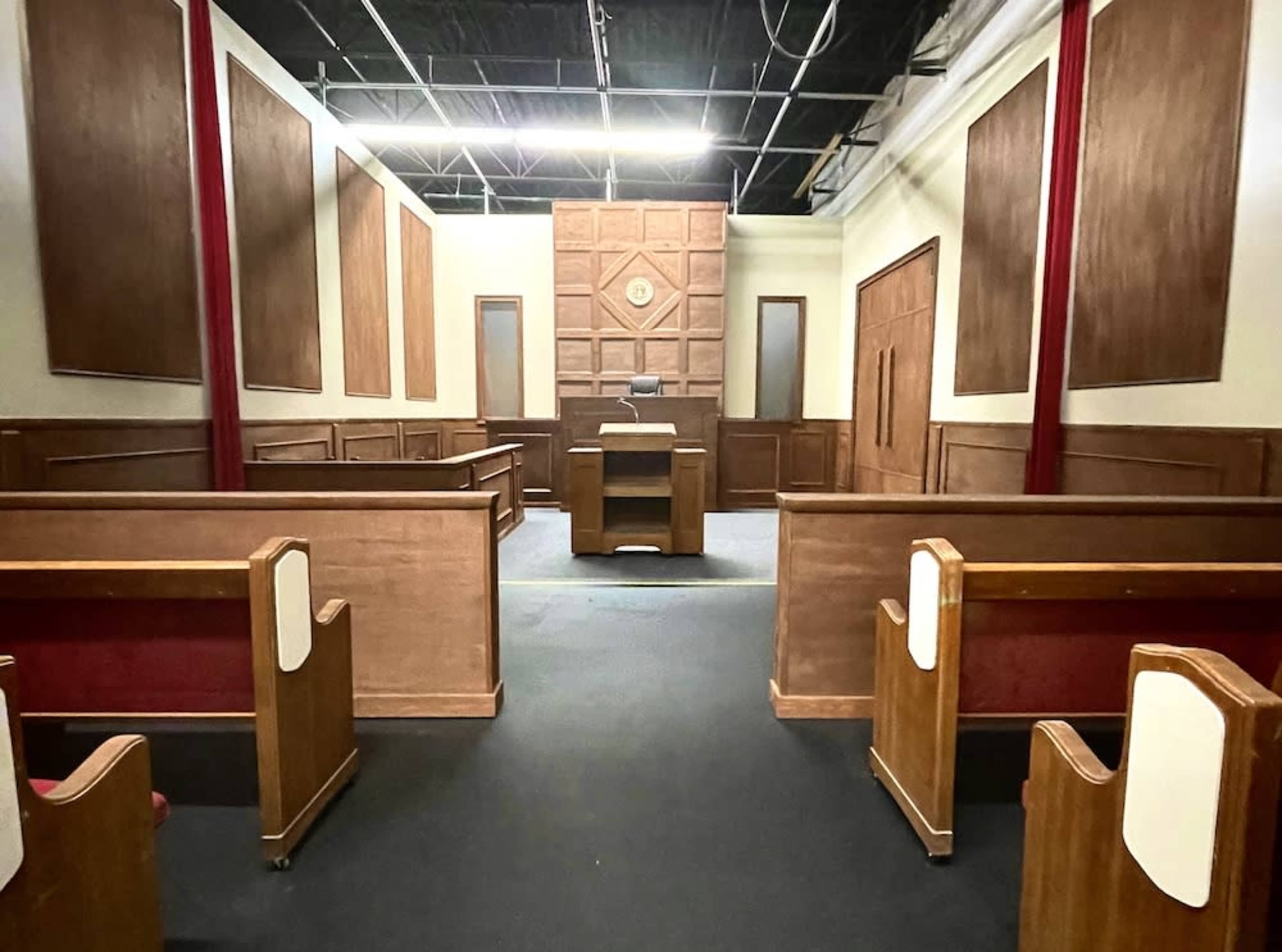 Courtroom Studio Set with 8 other sets Image in Doraville, Atlanta, GA