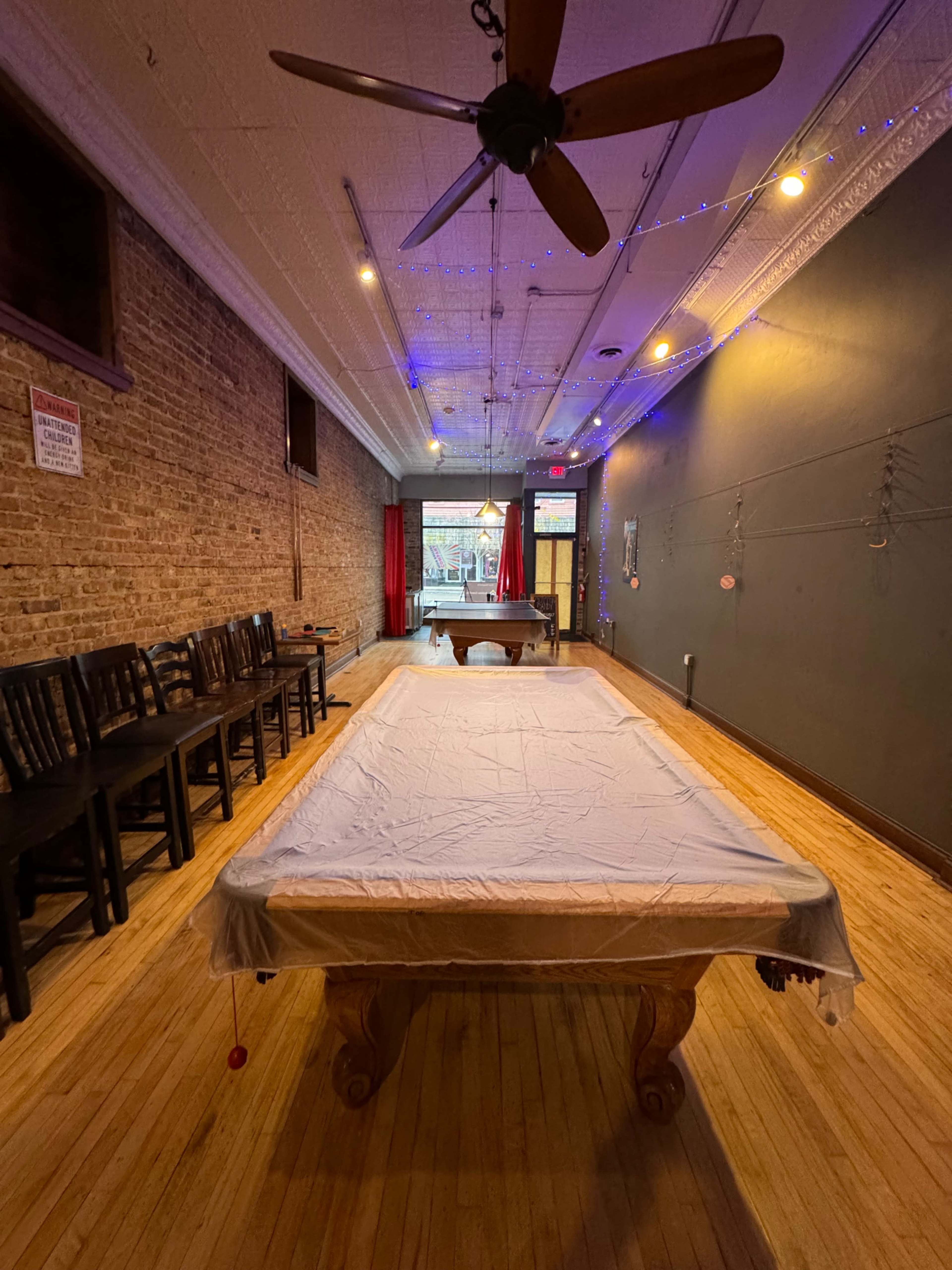 Event Space in Downtown Wheaton (Main Street) Dance, DJ, & Pool Tables. Image in Milton Township, Wheaton, IL