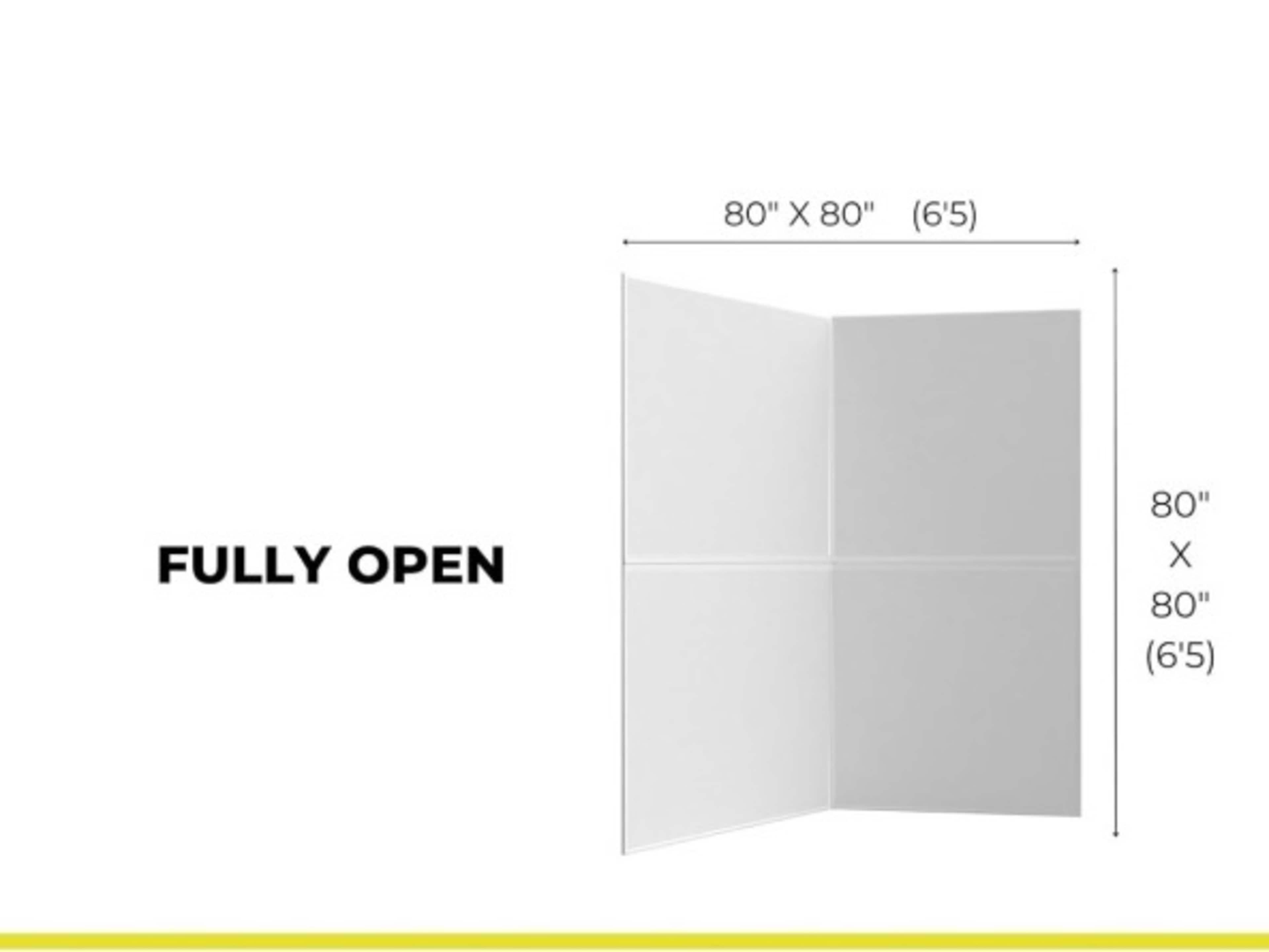 V-Flat Black/White Board