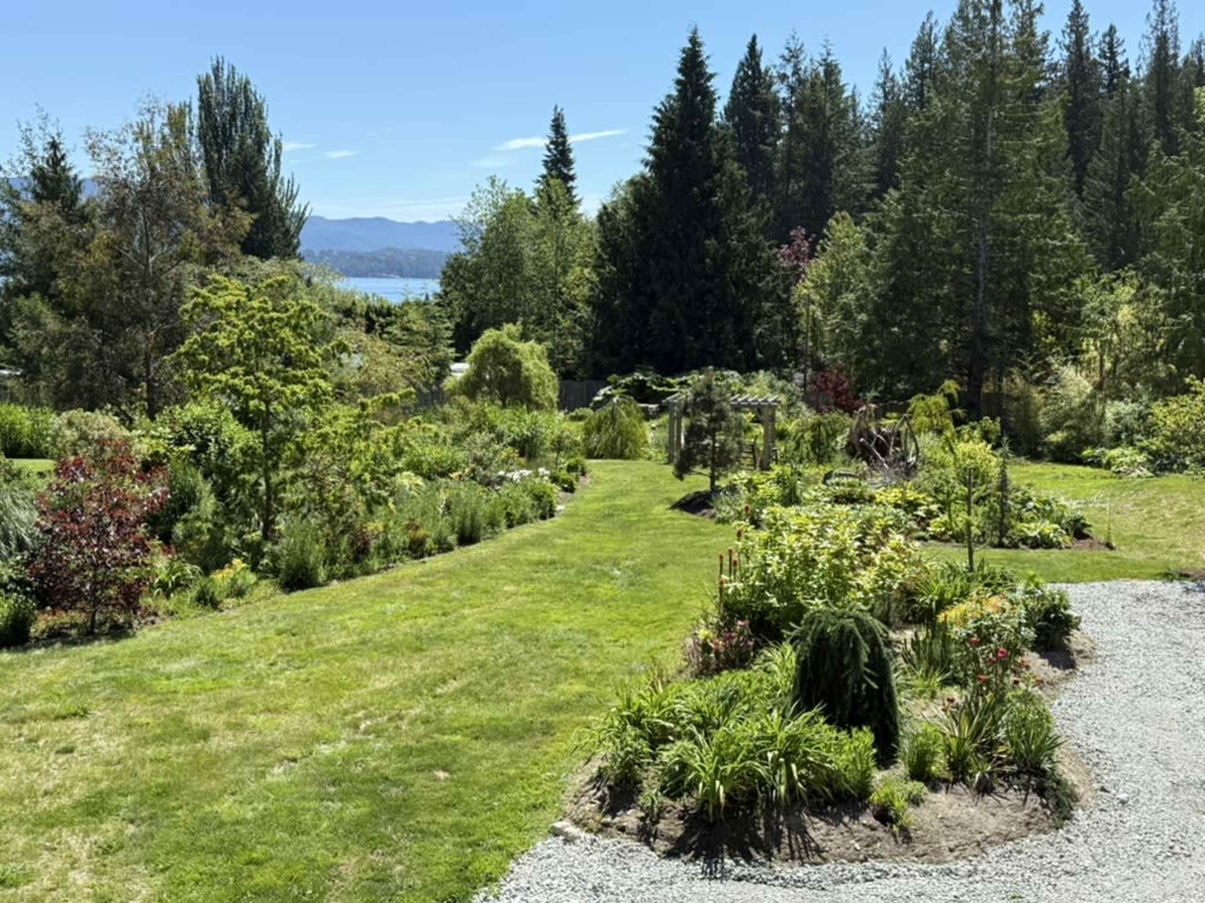 A Hand-built, Post-and-beam Venue Shaped by Woodcraft and Surrounded by Ornamental Gardens. Image in , Powell River, BC