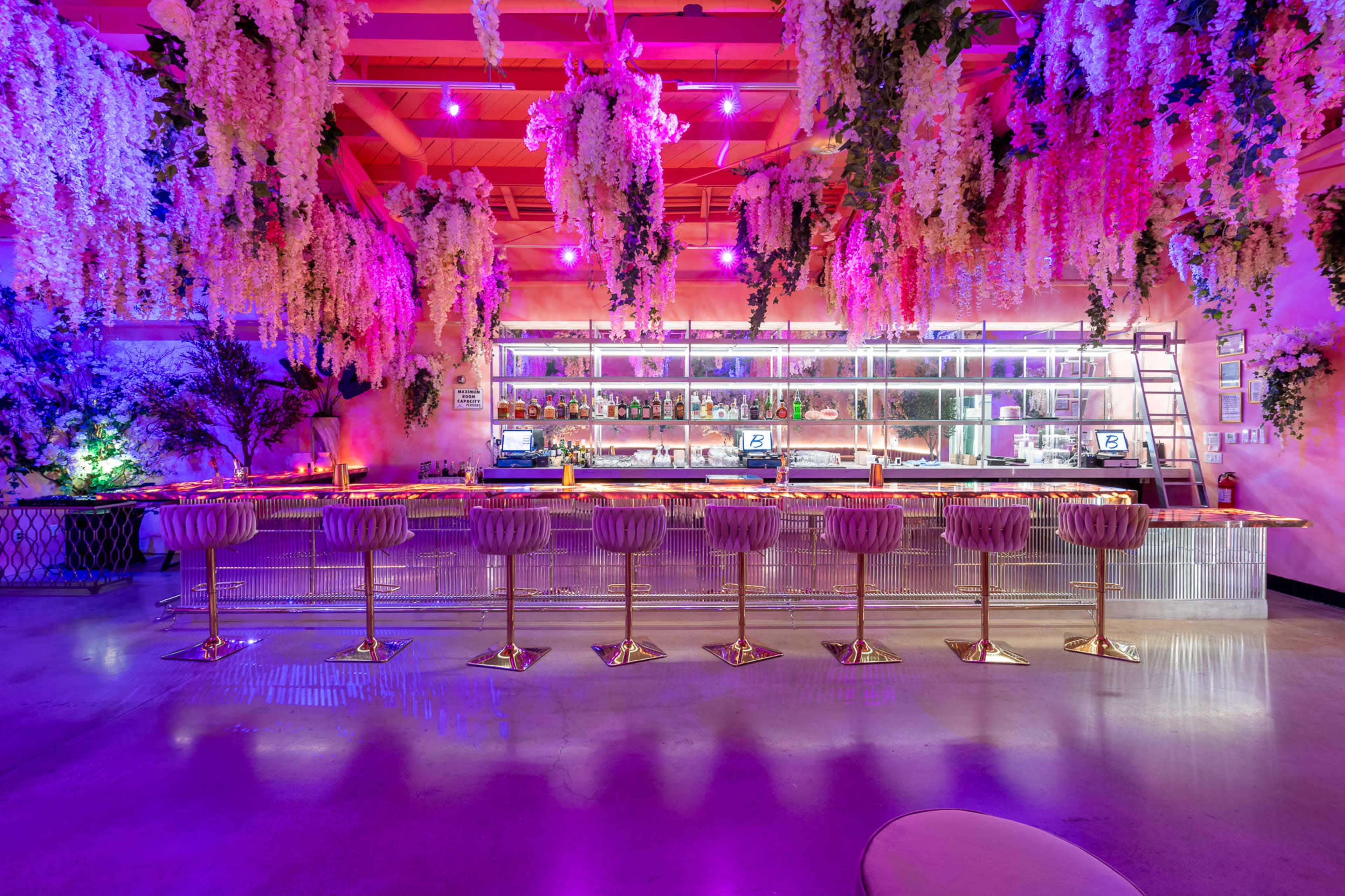 Spacious Romantic Floral Upscale Event Space with Sound System and Full Bar Image in Arcadia, Arcadia, CA