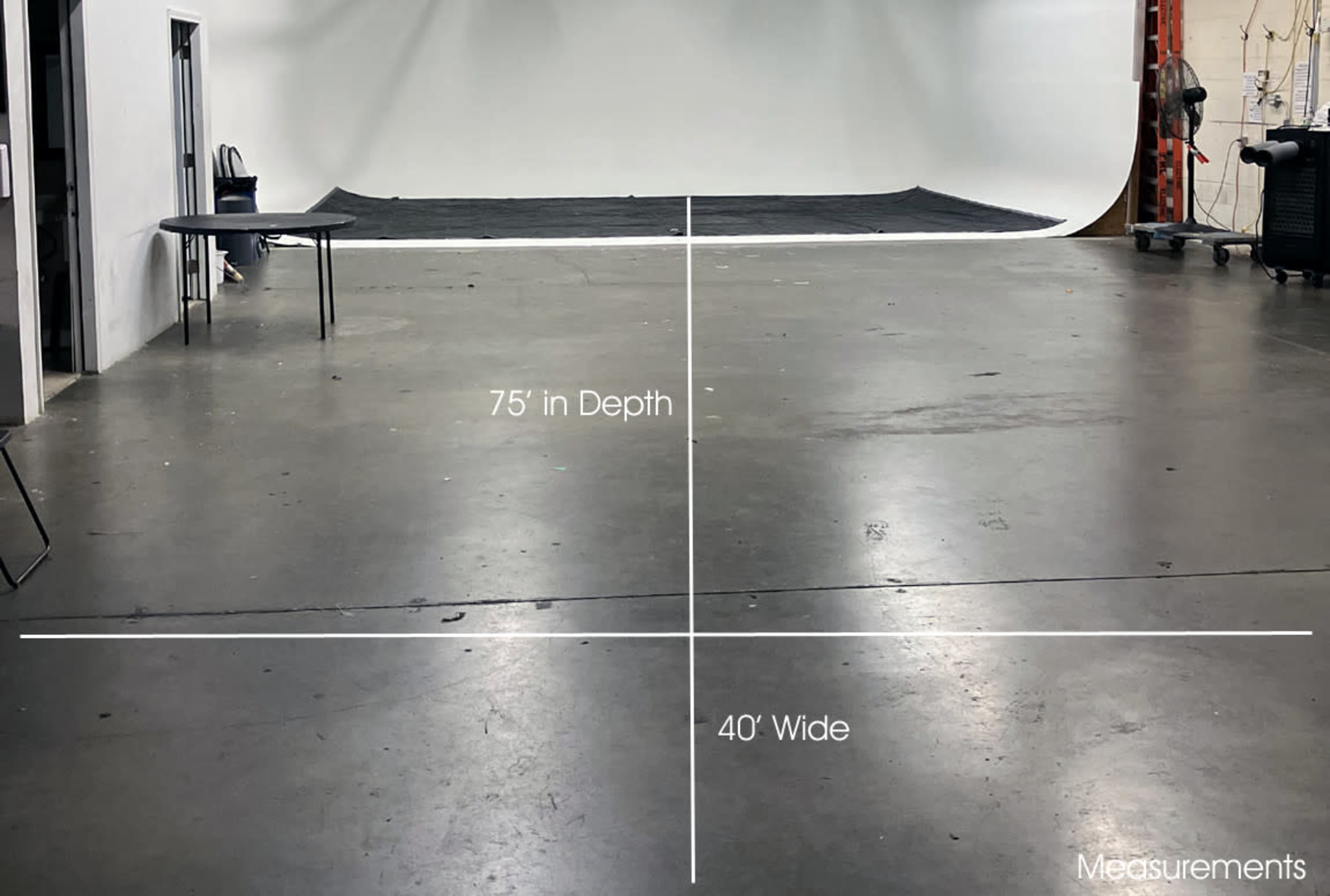 Production Studio Space with 3 Wall Cyc Image in Burbank, Burbank, CA