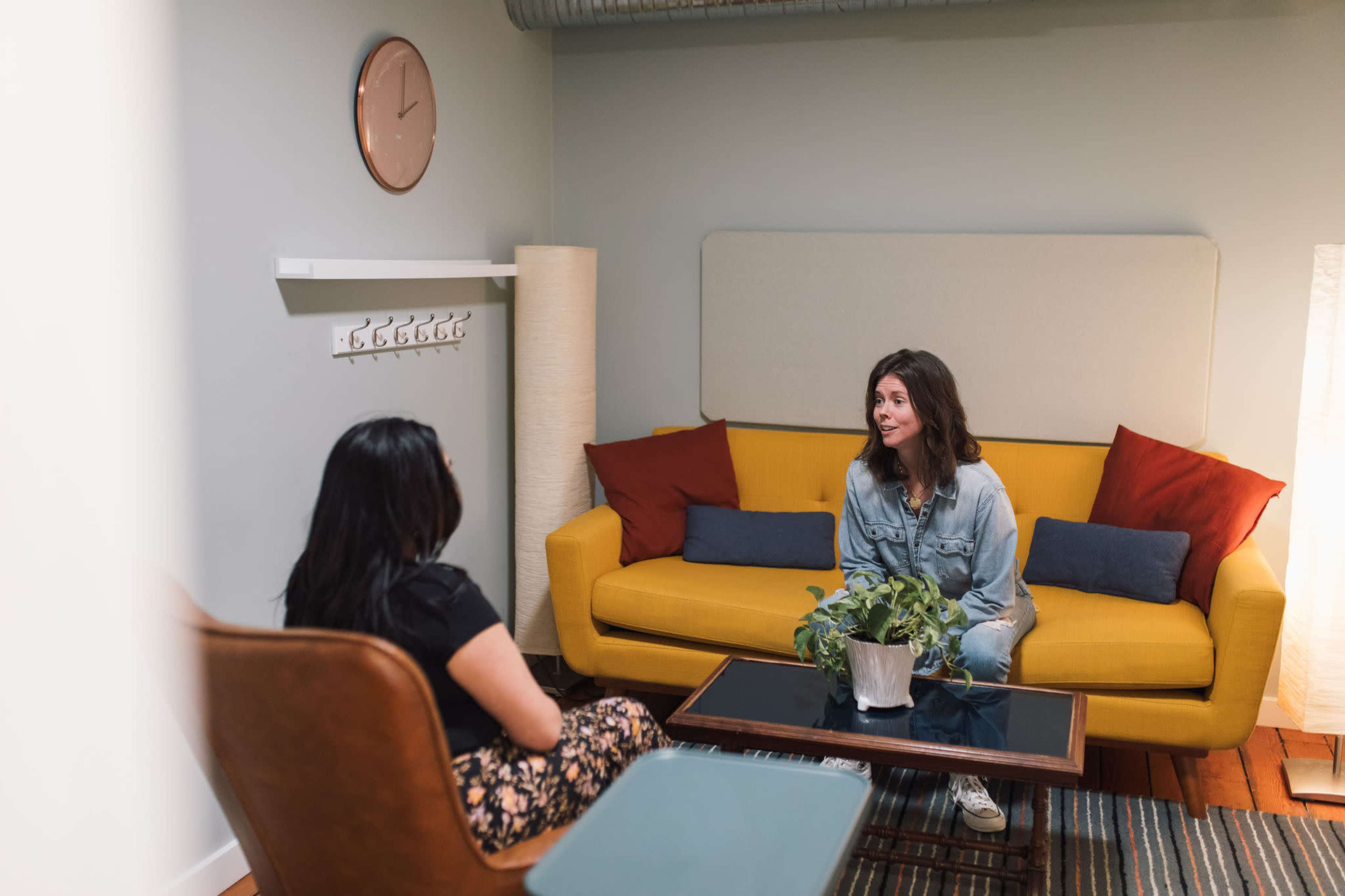 Warm and Welcoming Counselling and Treatment Rooms in Women Led Coworking Space Image in Grandview-Woodland, Vancouver, BC