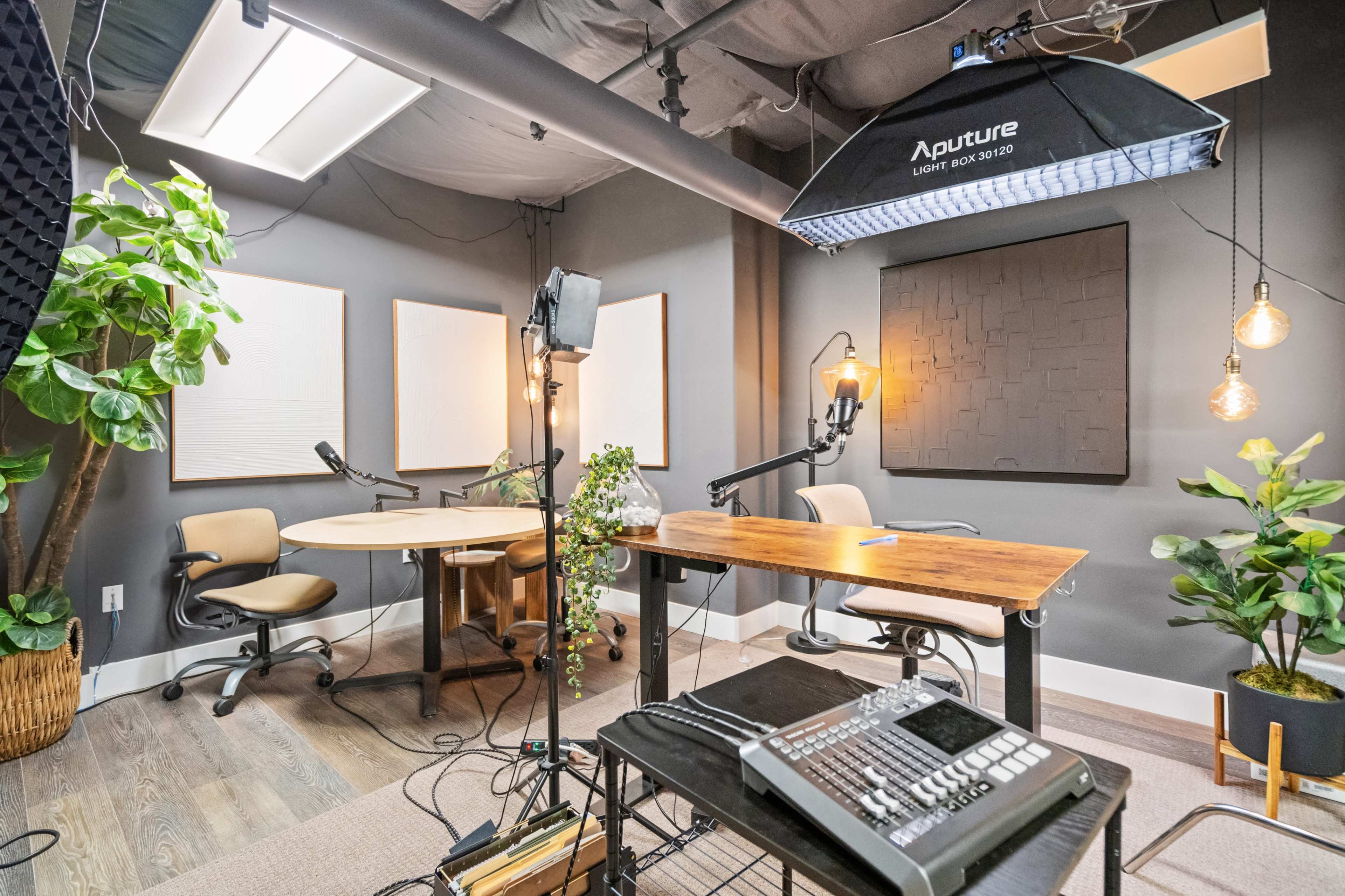 Modern Podcast/Youtube/Video studio Image in Chico, Chico, CA