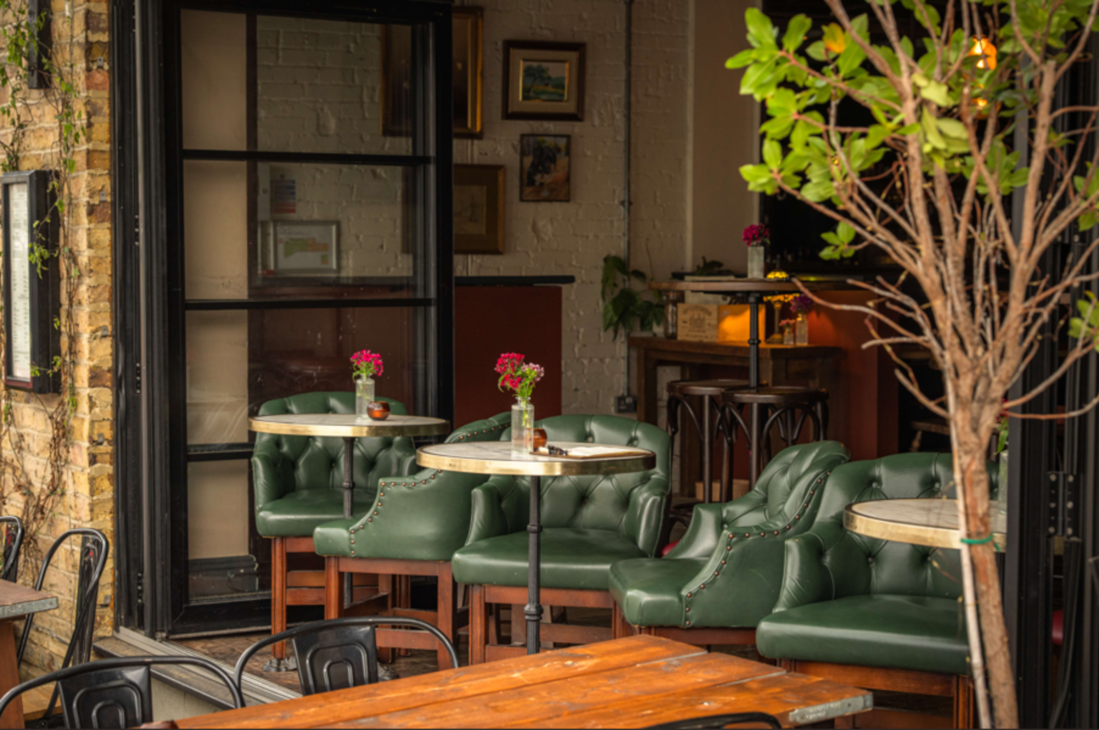 Groundfloor, Naturally light, rustic restaurant Image in Lambeth, London, ENG