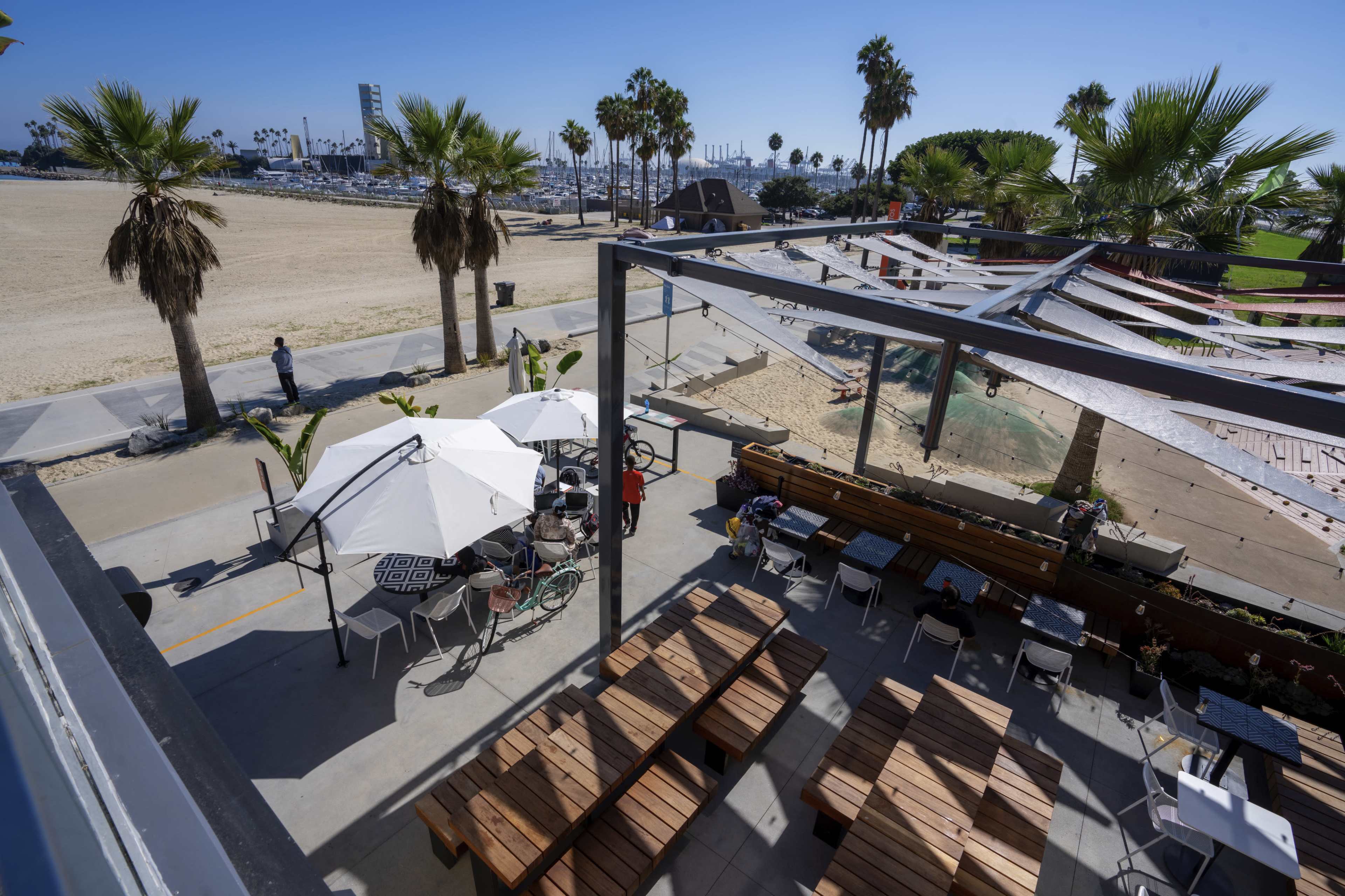 Gaucho Beach Image in Alamitos Beach, Long Beach, CA