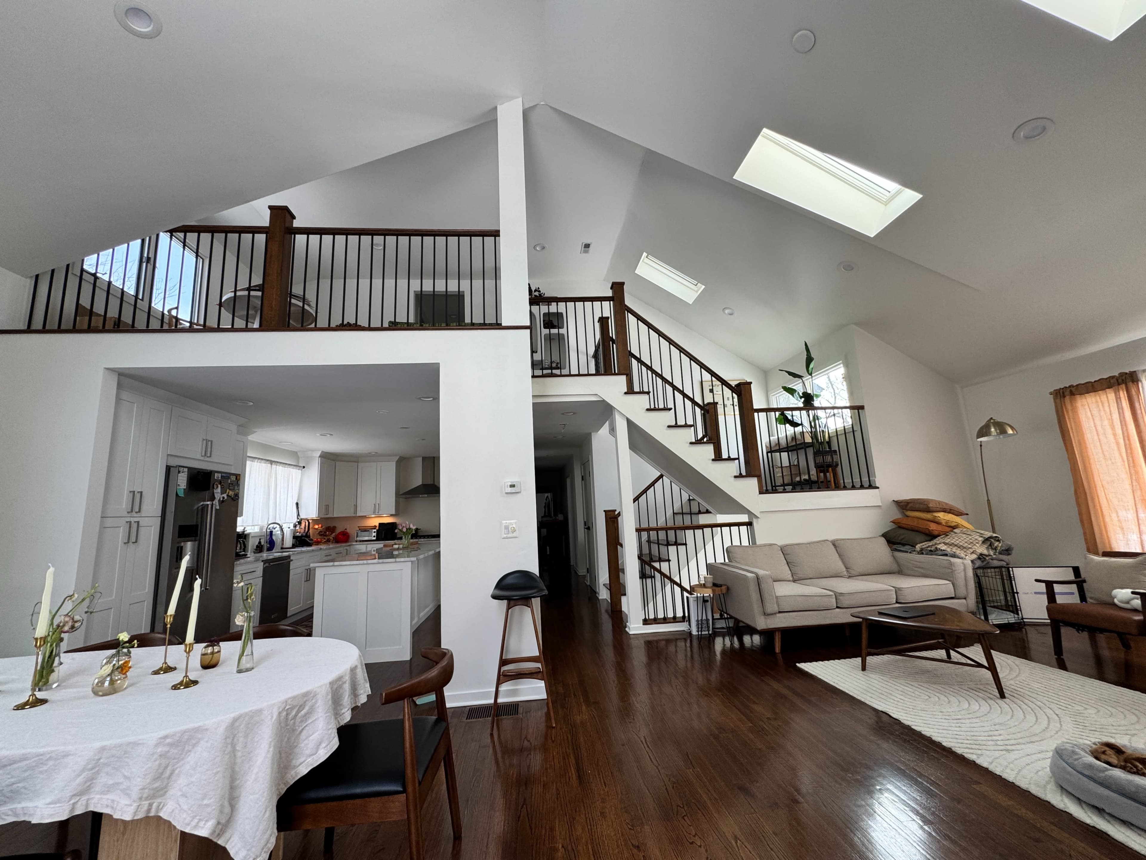 Cozy modern one acre home with loft style livingroom Image in Monroe, Monroe, CT