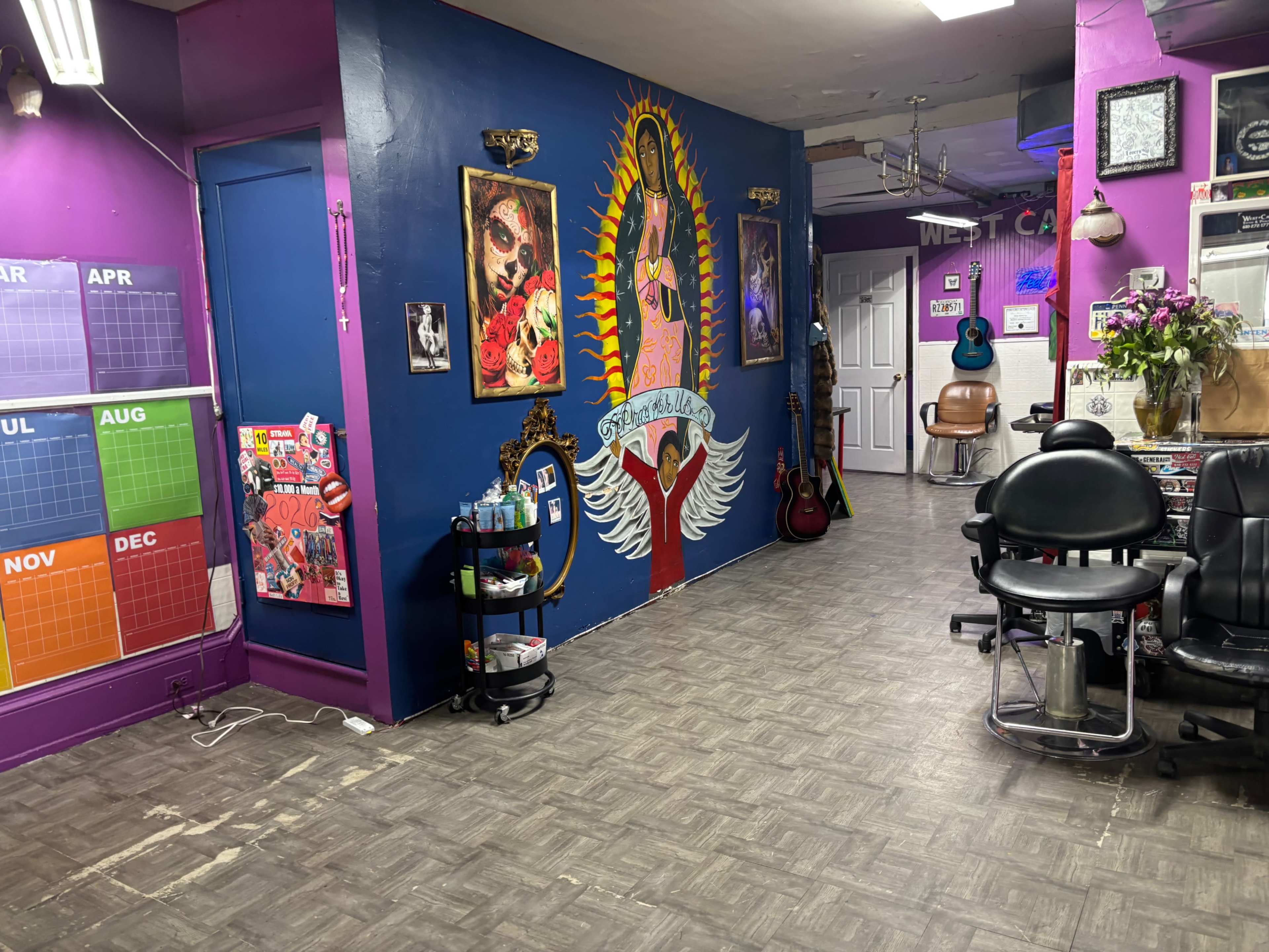 Small-Town Tattoo Shop with Old-School Flair and Colorful aesthetic Image in Norristown, Norristown, PA
