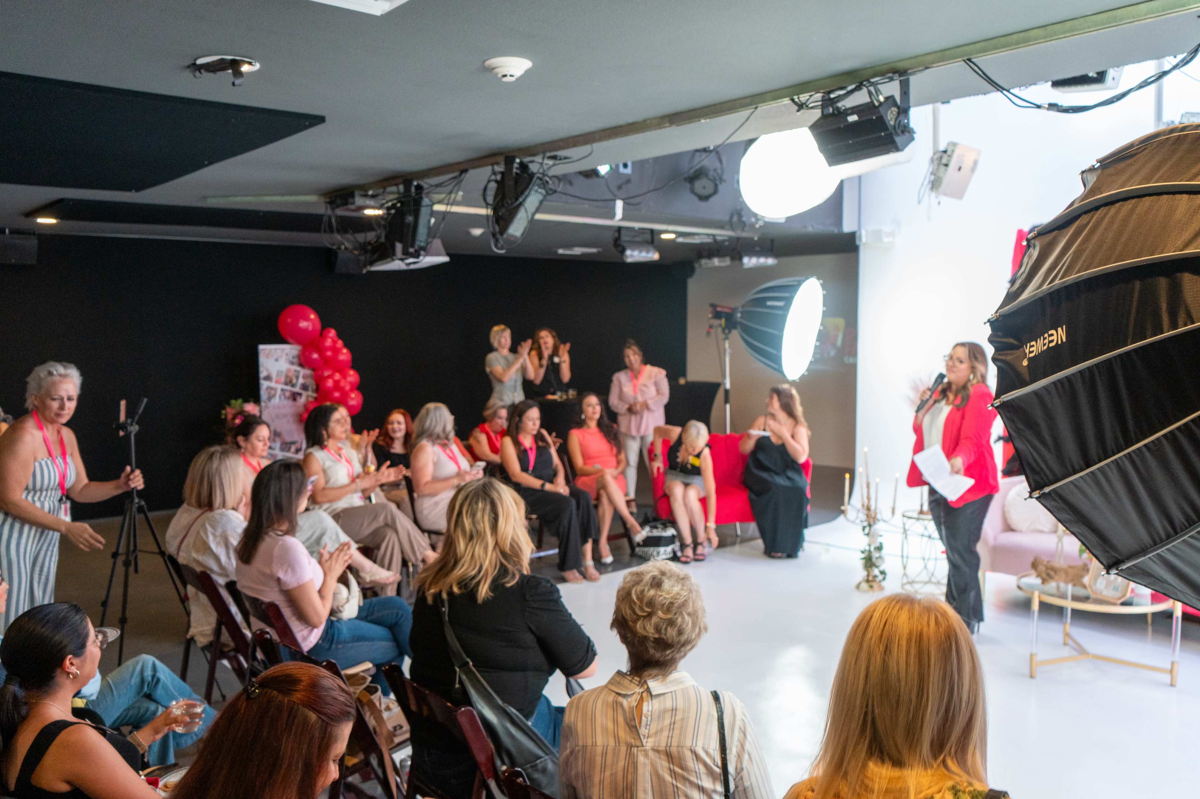 Palm Desert Creative Event Space with RGB Lighting, Projectors & Multiple Sets Image in Palm Desert, Palm Desert, CA