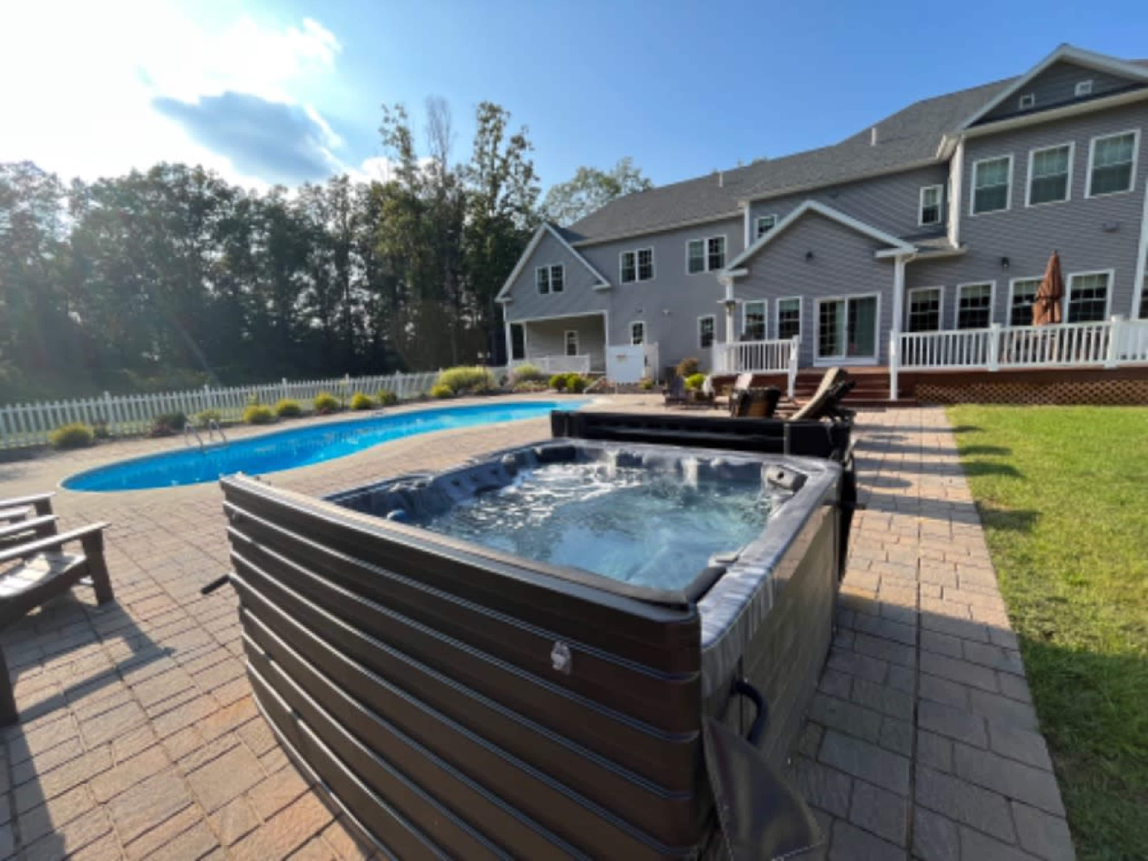 Outdoor Heated Pool & Hot Tub