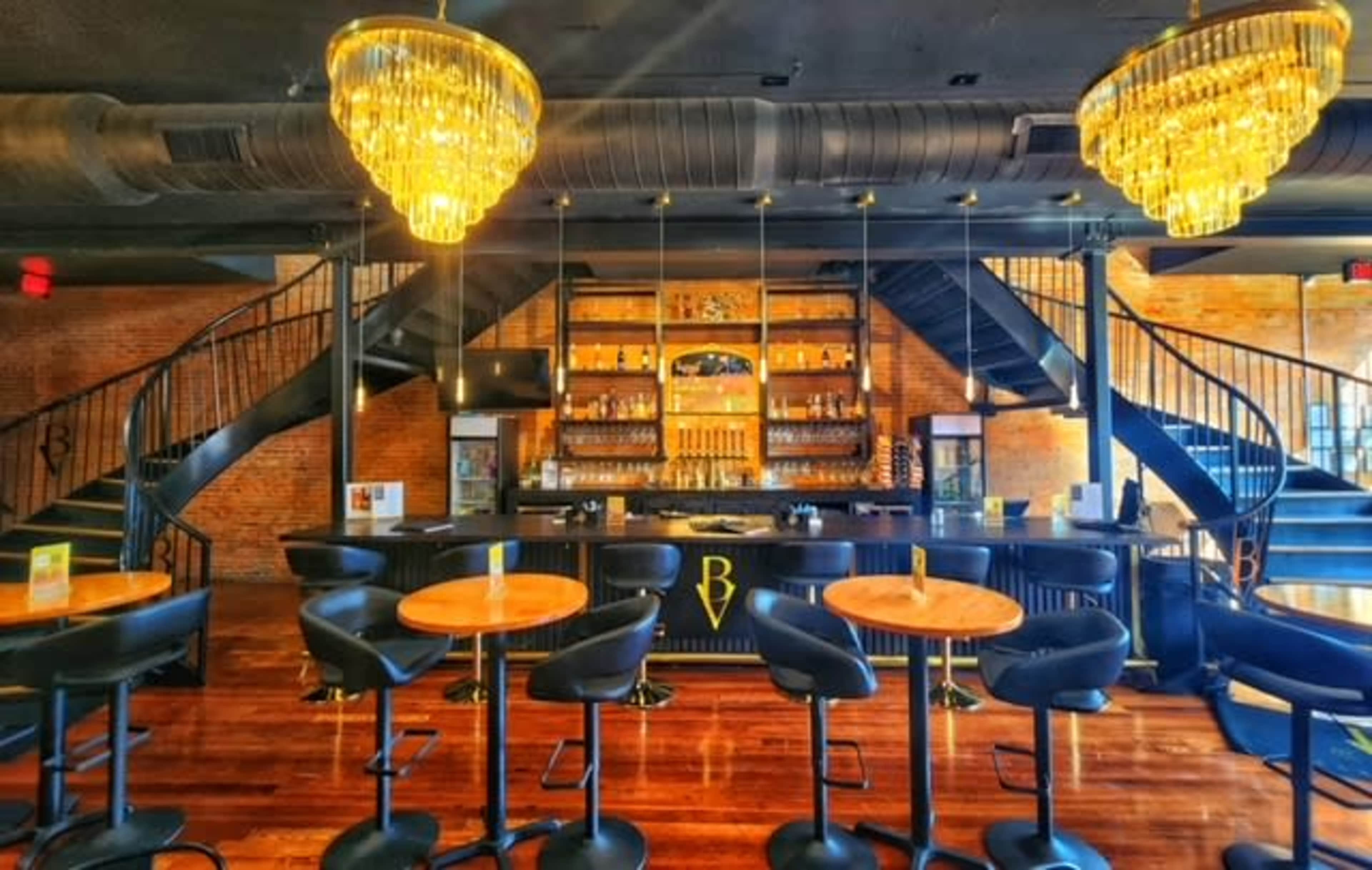 Historical and Chic Downtown Event Space with Gorgeous Lighting Image in Carroll Township, Platte City, MO