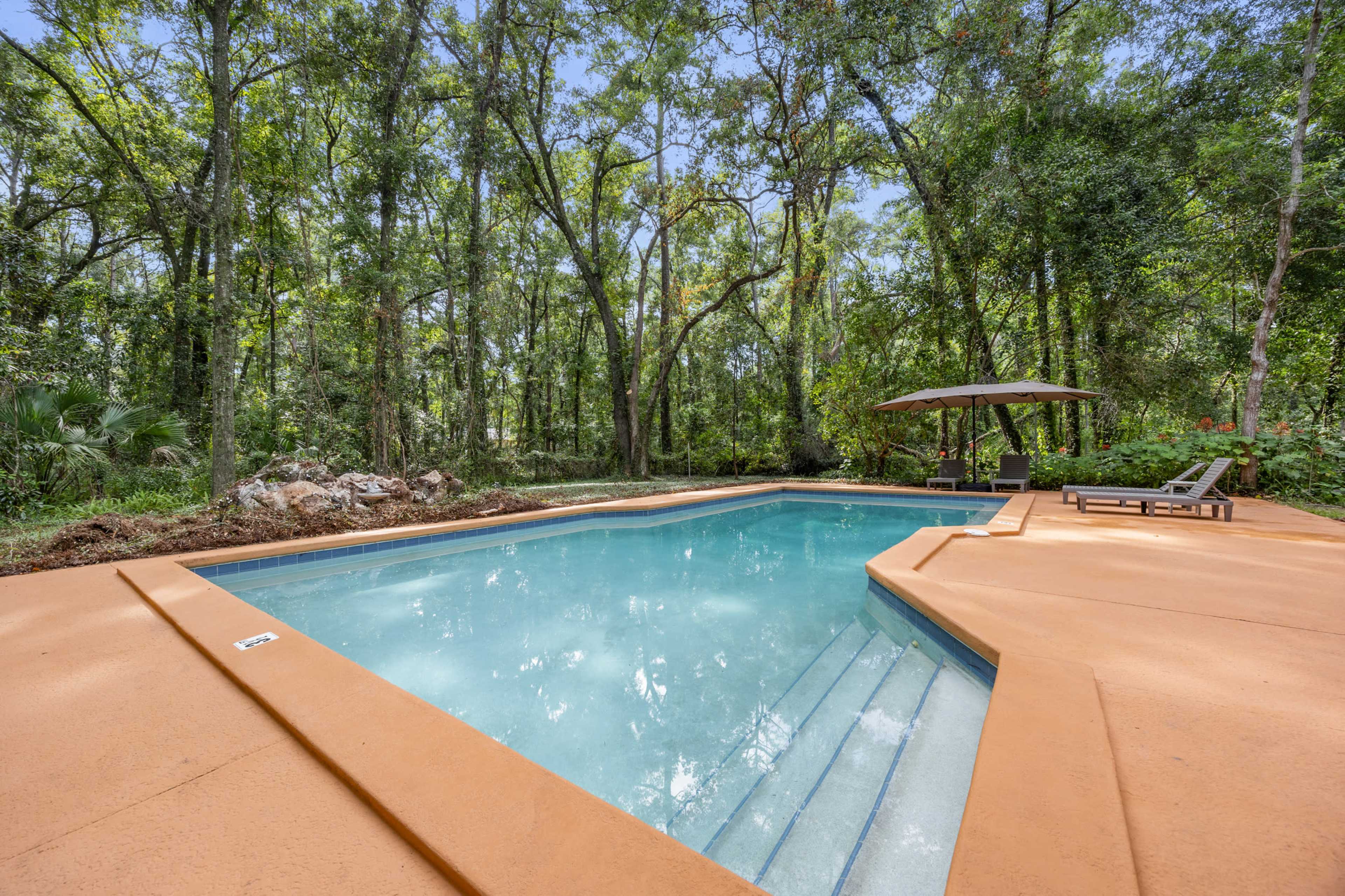 The Secluded Sanctuary | Salt Pool+Lanai+Office Image in , Gainesville, FL