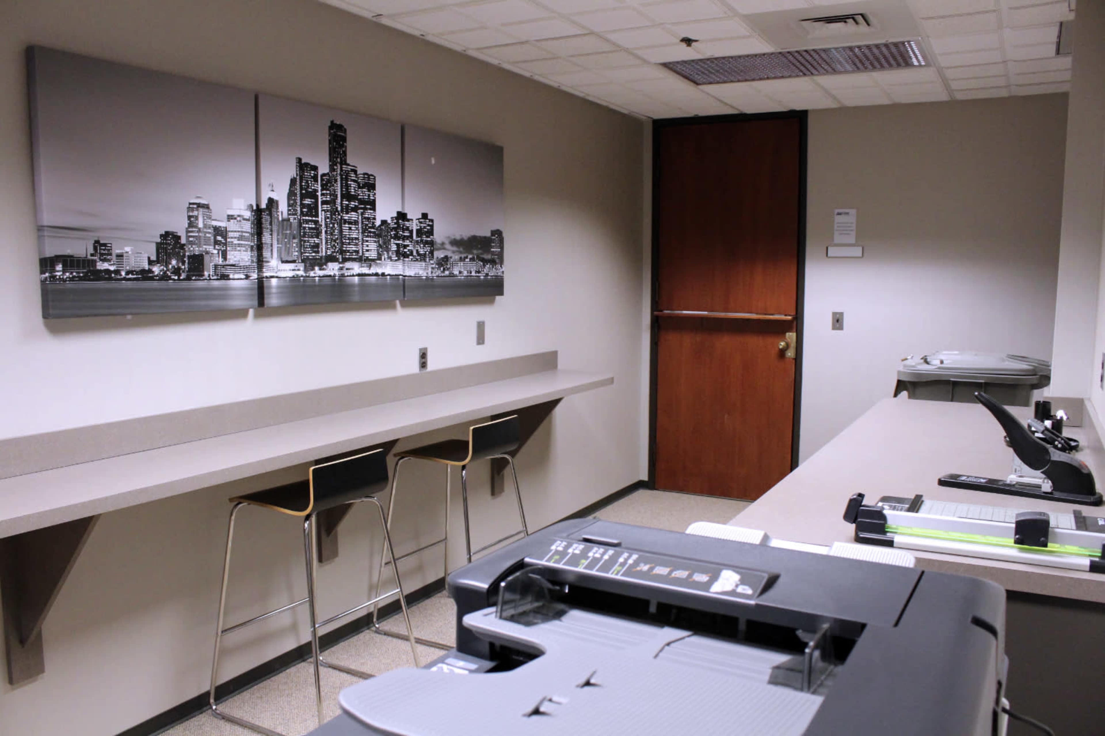Fully Equipped Conference Space w/ Whiteboard + TV Image in , Livonia, MI