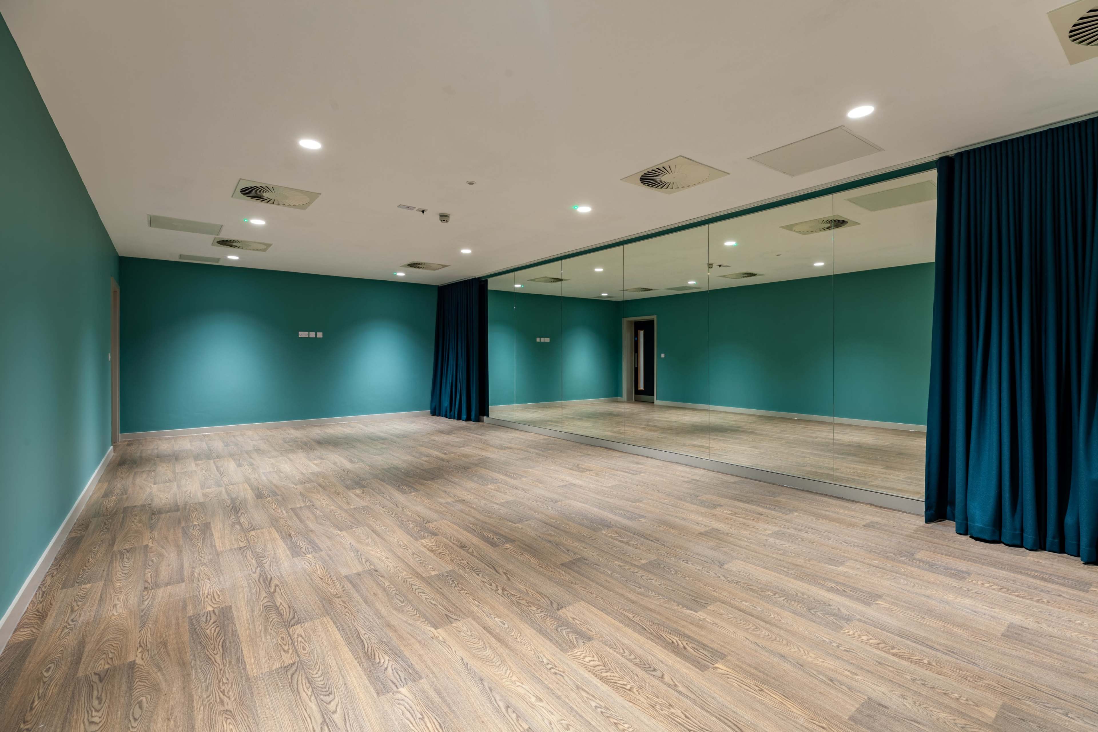 Spacious dance studio with full length mirrors, and bluetooth audio Image in Knowledge Quarter, Liverpool, ENG