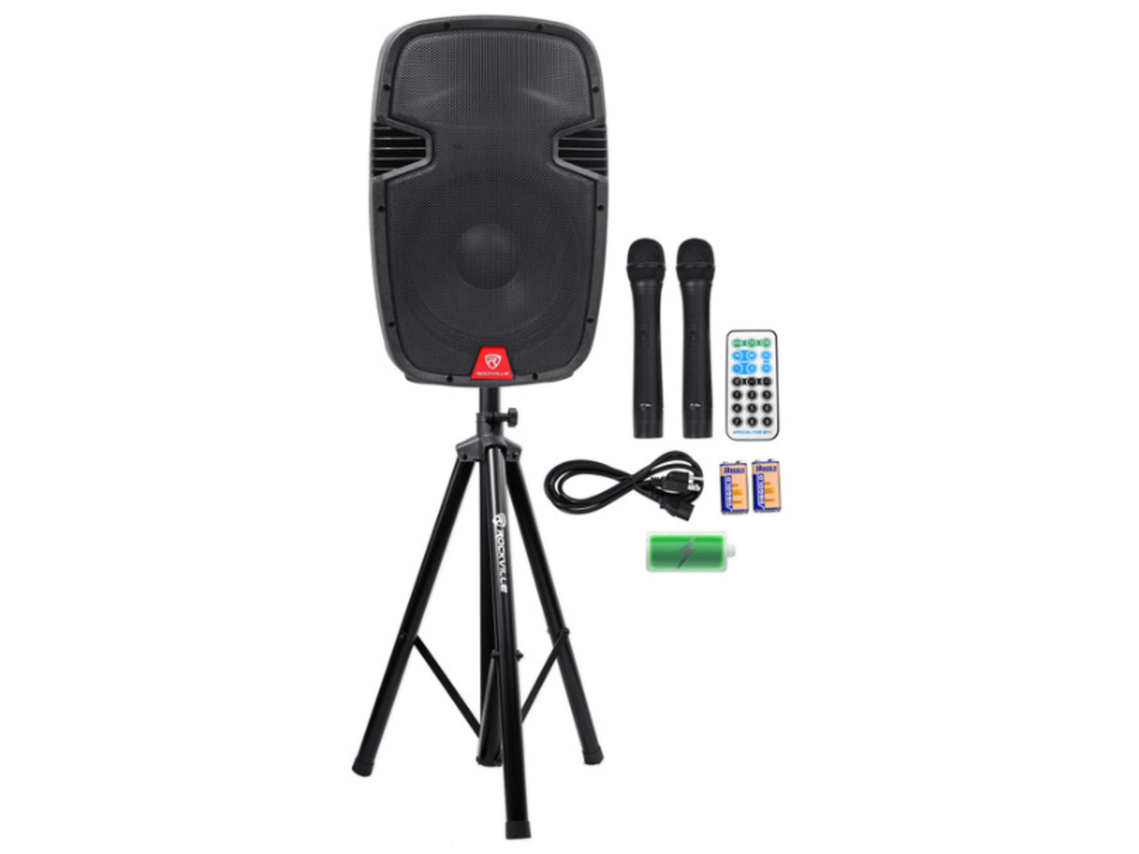 Speaker with 2 Microphones