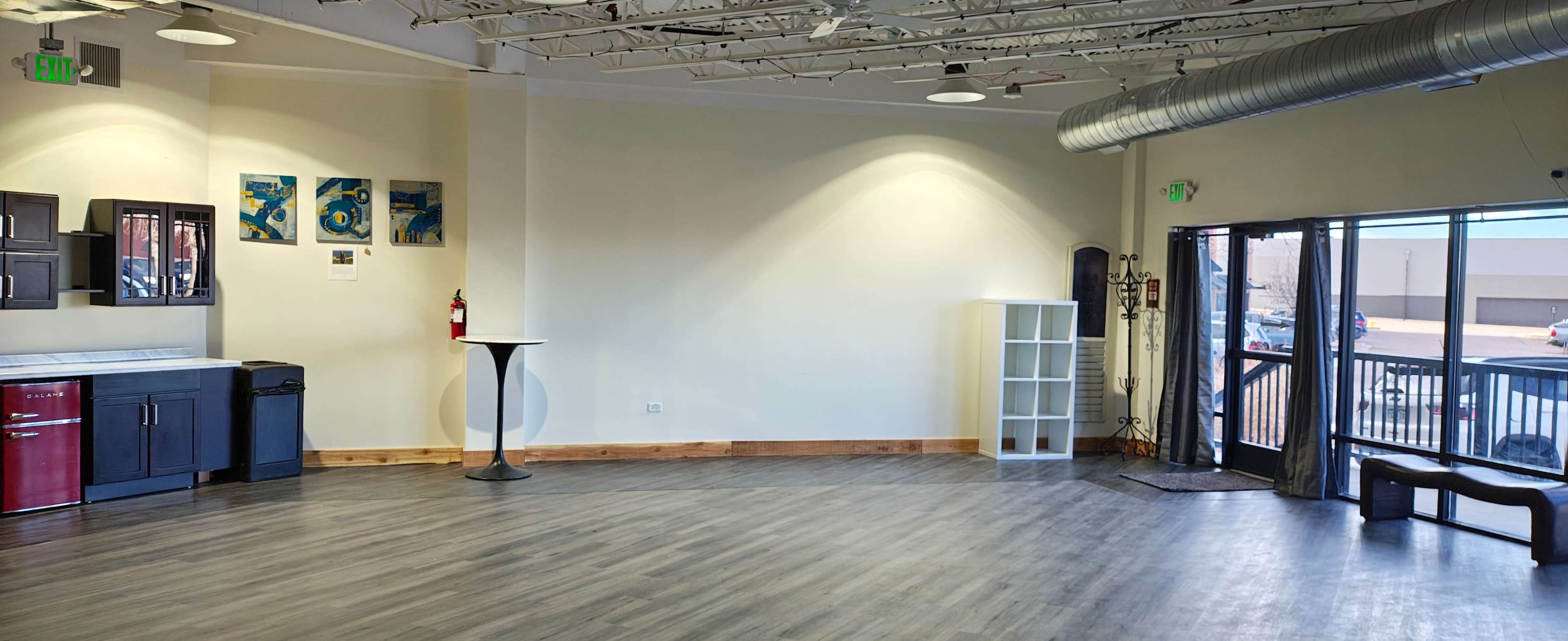 Suburban event space 1100 sq ft room inside a vintage store, with private entrance. Image in Northridge, Highlands Ranch, CO