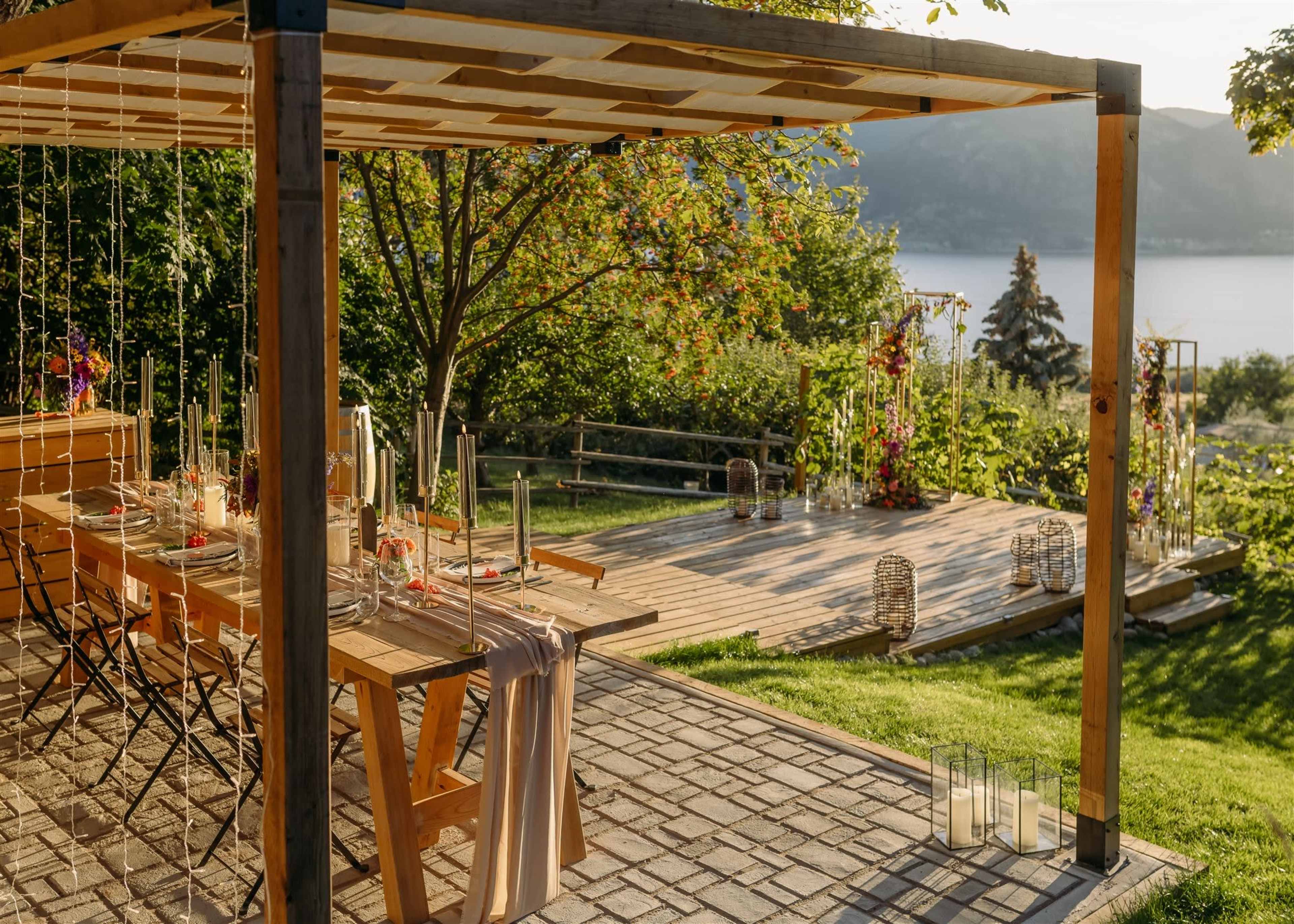 Cherry Orchard Farm & Wedding Venue with Okanagan Lake View Image in Penticton, Penticton, BC
