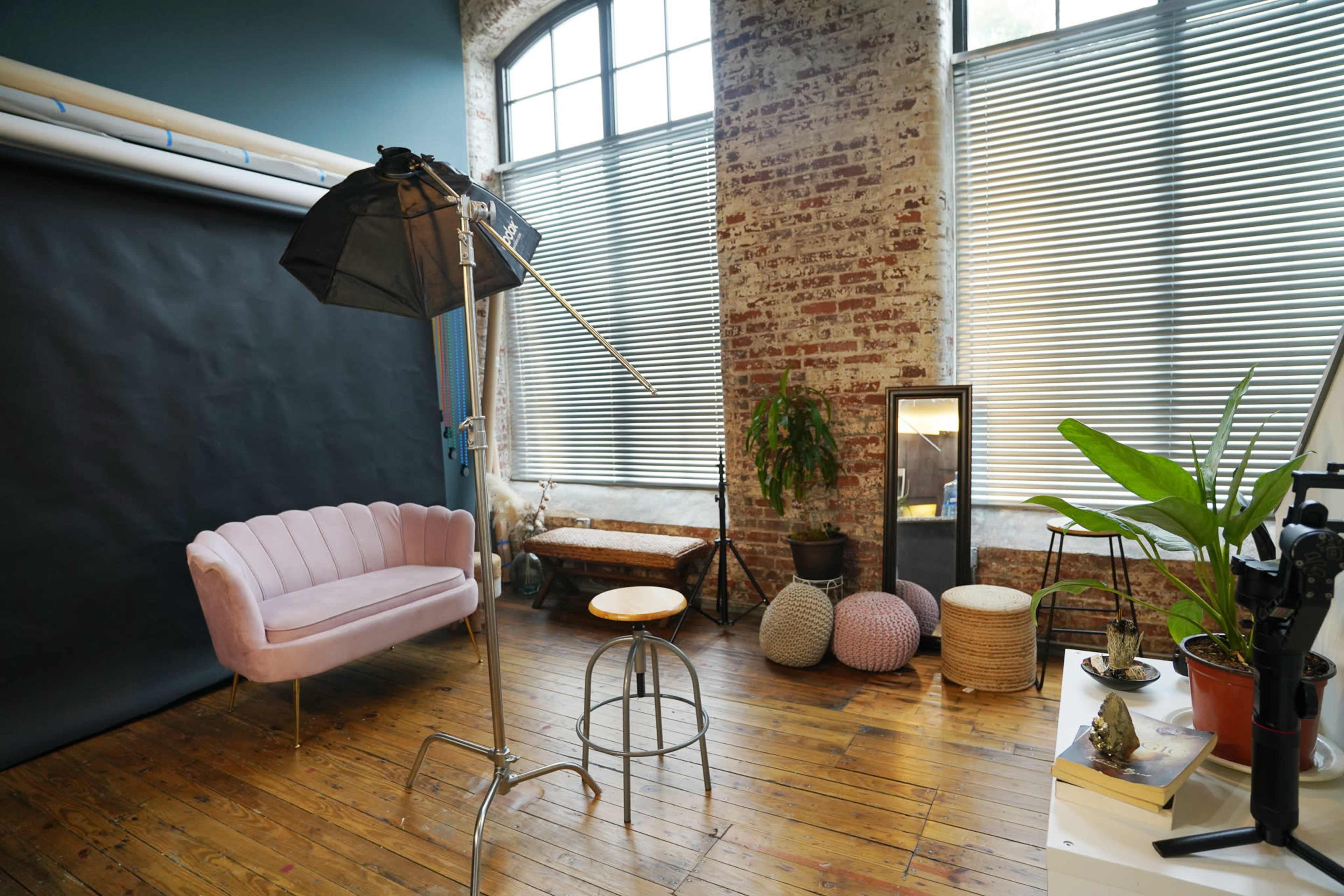 Modern Industrial Loft Studio Image in Belmont, Charlotte, NC