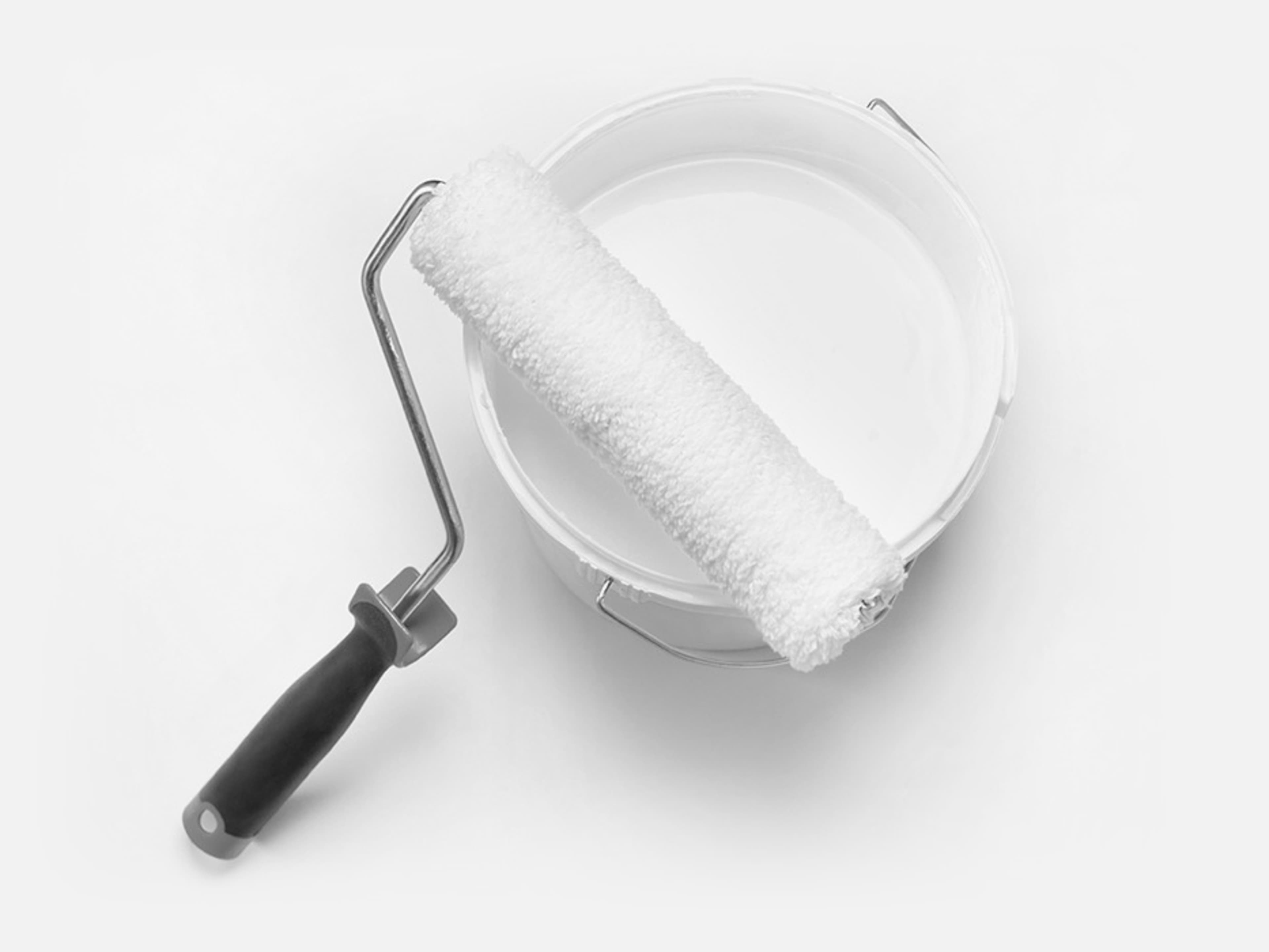 Fresh White Paint on Cyc Floor