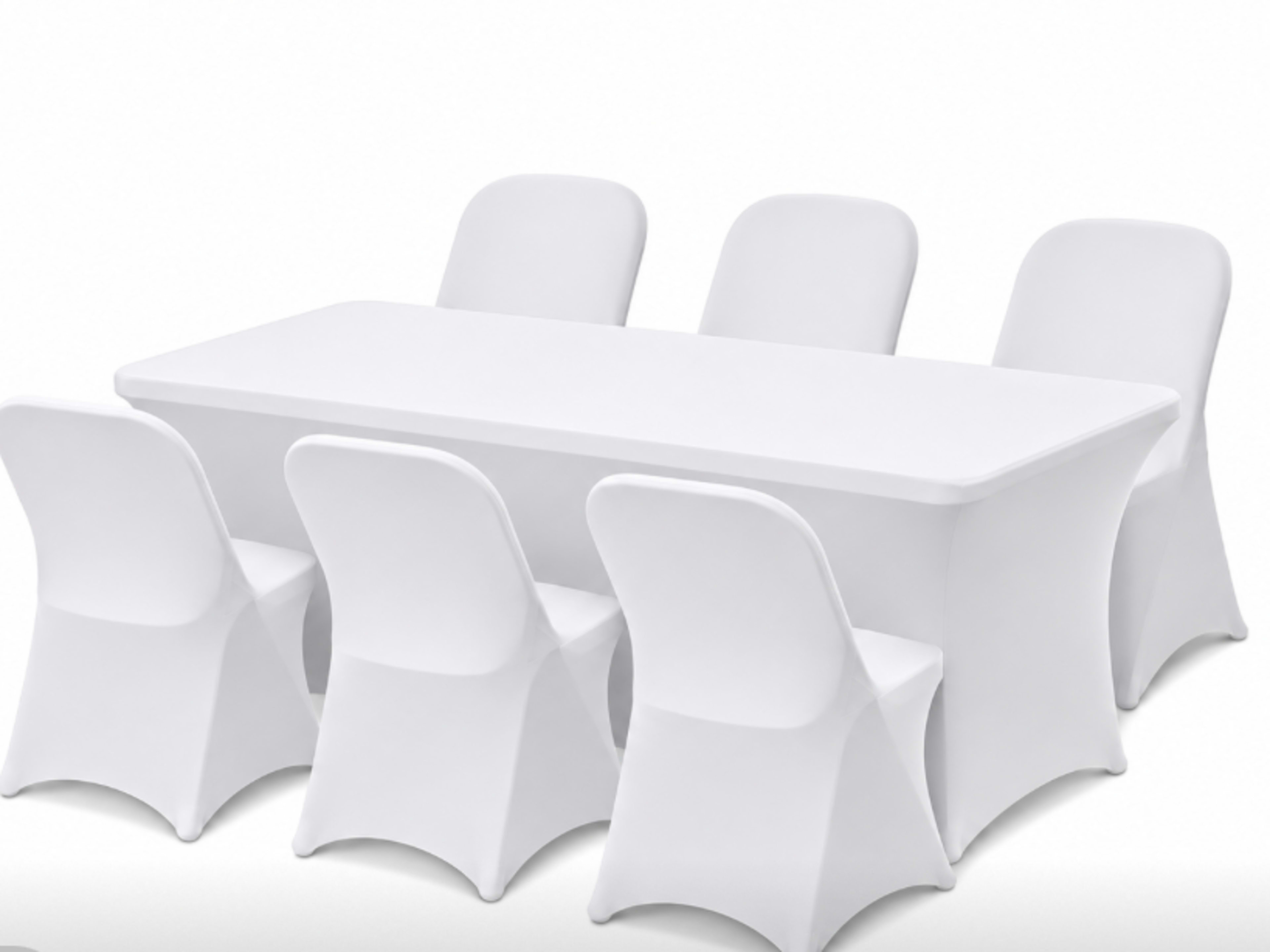 Table & Chair Package with White Linens