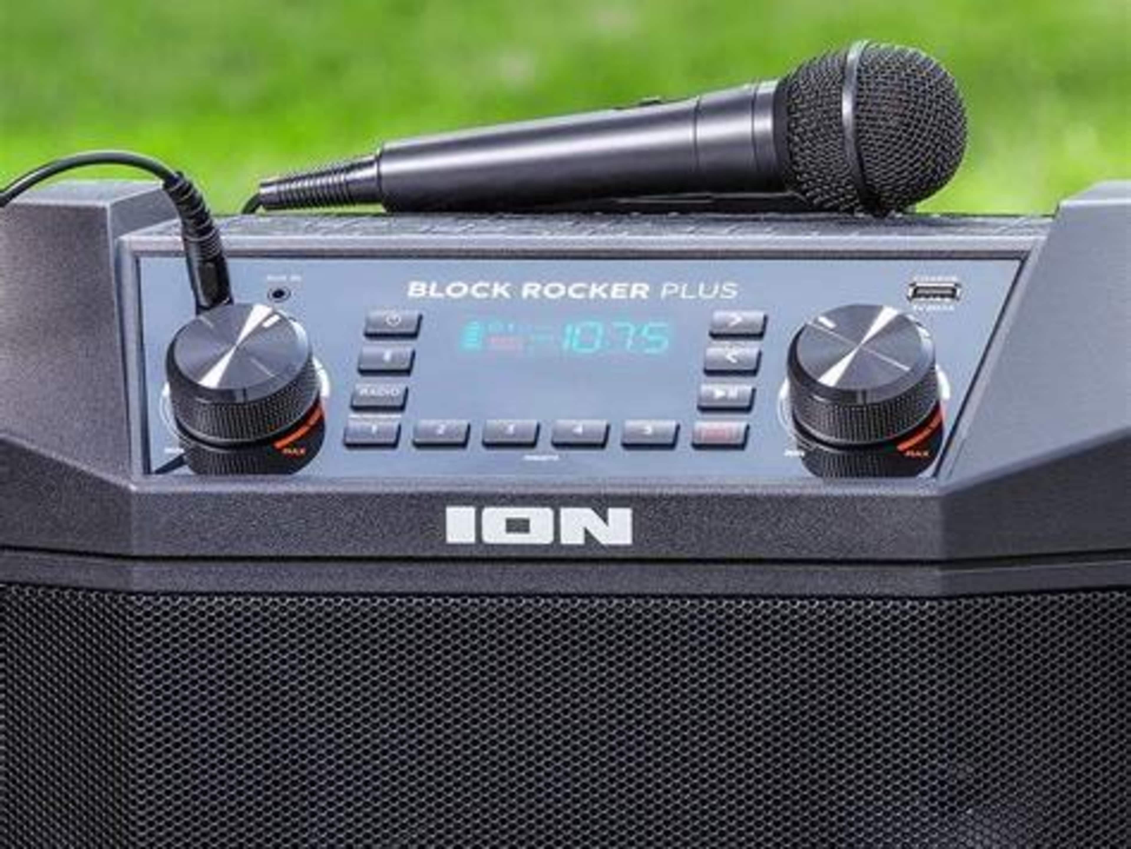 Bluetooth Speaker with USB Outlets & Microphone