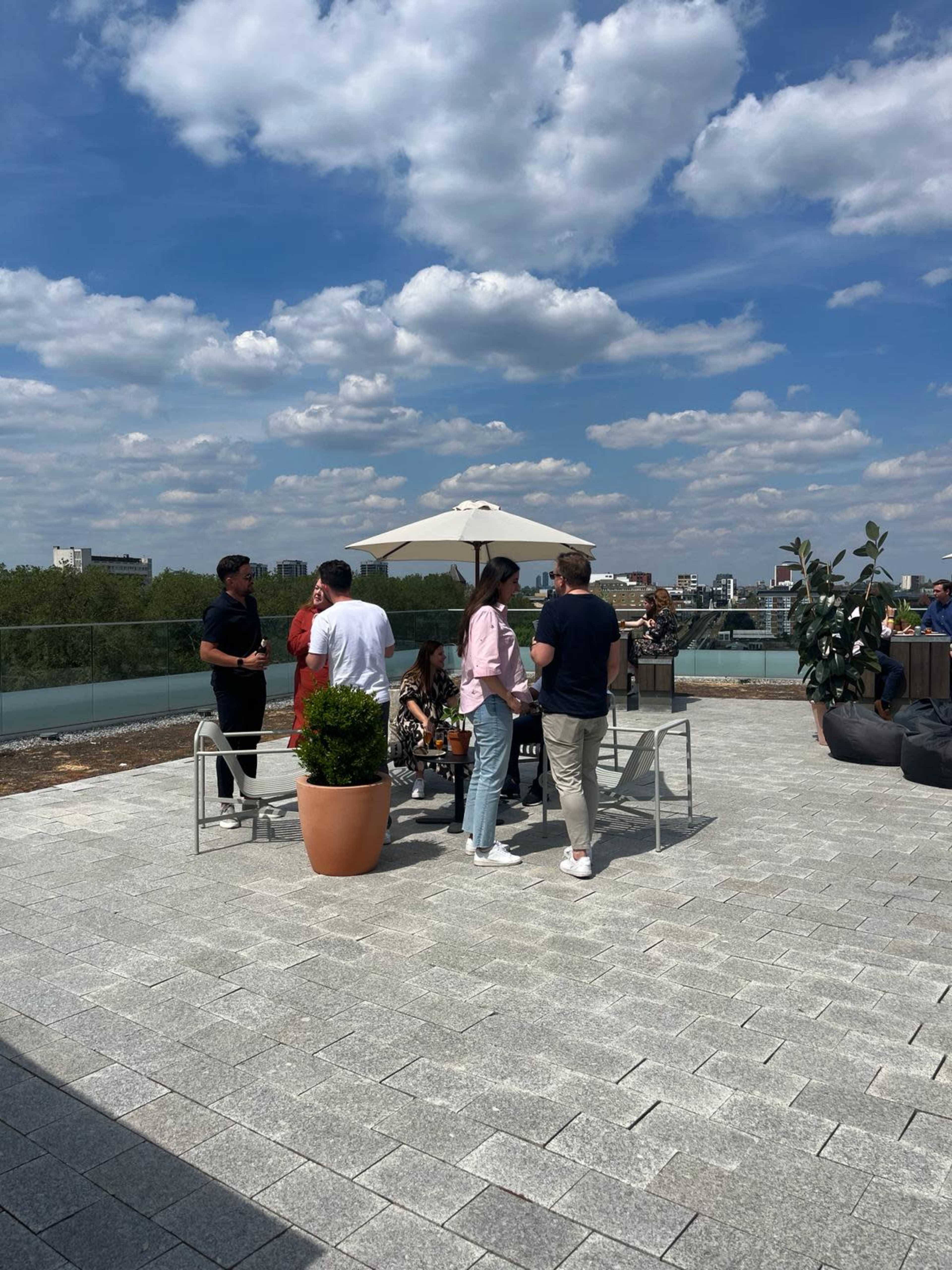 Roof Terrace in Shoreditch Image in London, London, ENG
