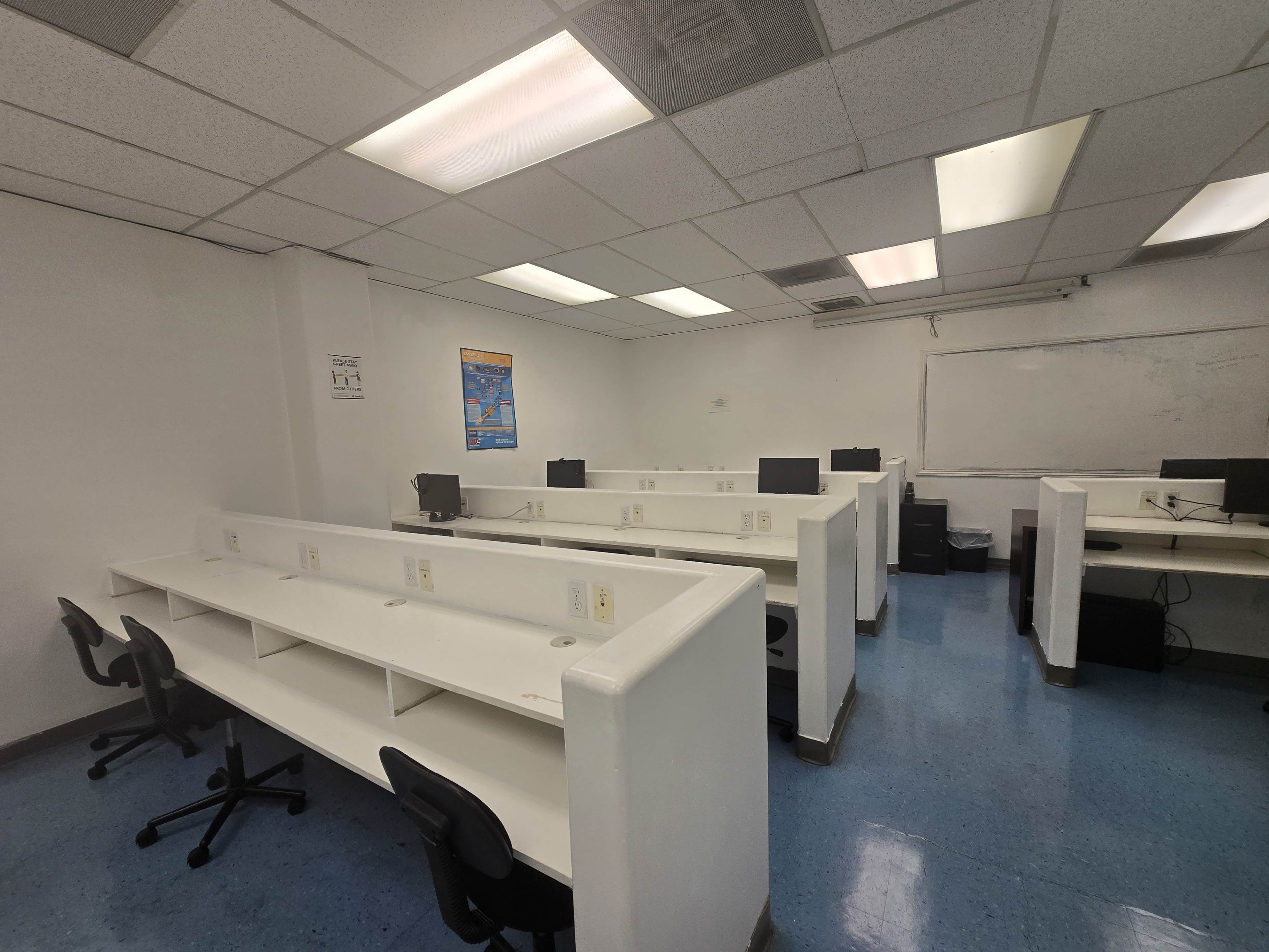 Location Van Nuys, near to the 405 and 170 freeways. Our classroom accommodates 25 people classroom style, we provide whiteboard, projector. Workshop/group room space. Image in Van Nuys, Van Nuys, CA
