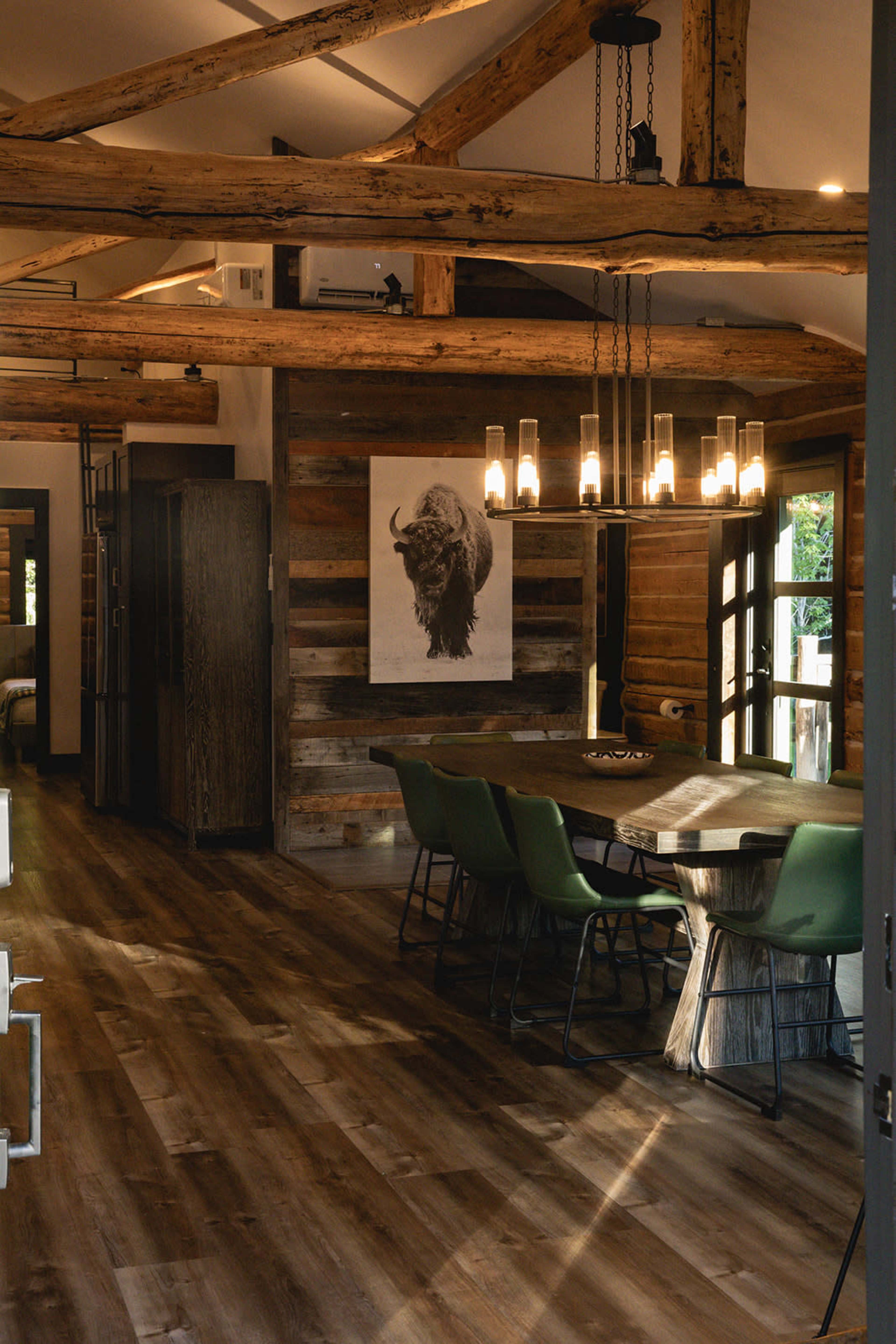 Modern Log Cabin on 15 acres newly remodeled Image in , Whitefish, MT