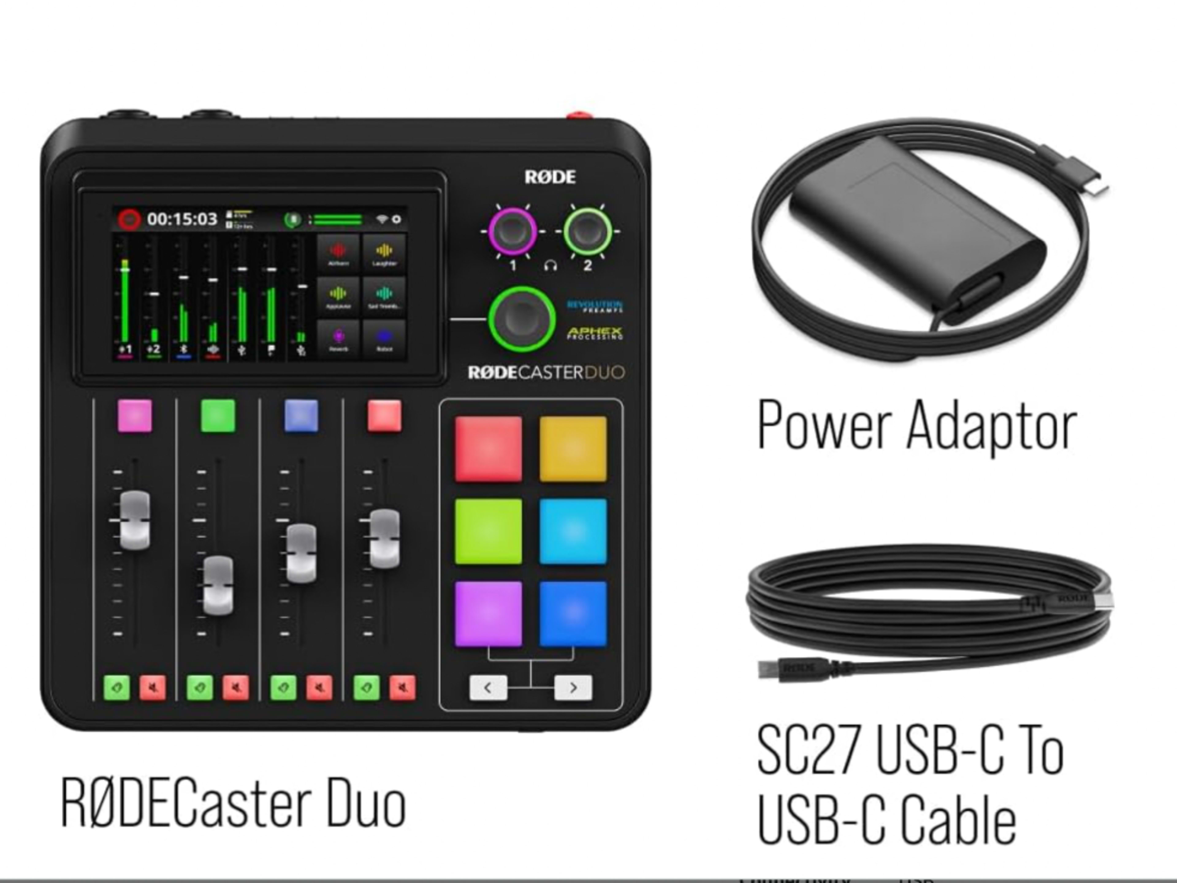 RØDE RØDECaster Duo All-in-One Production Solution