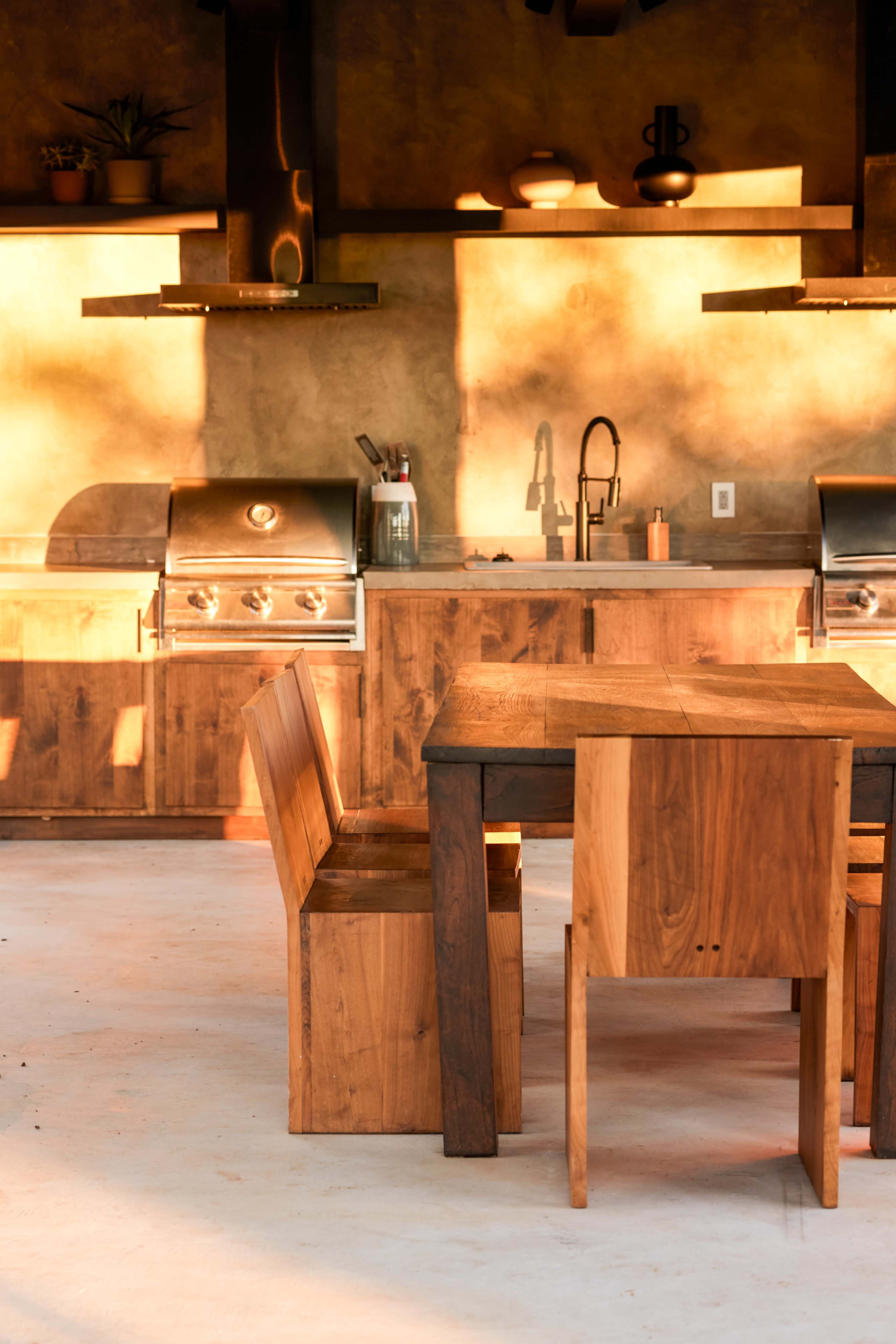 Rural Outdoor Kitchen and Event Space Image in , Round Mountain, TX