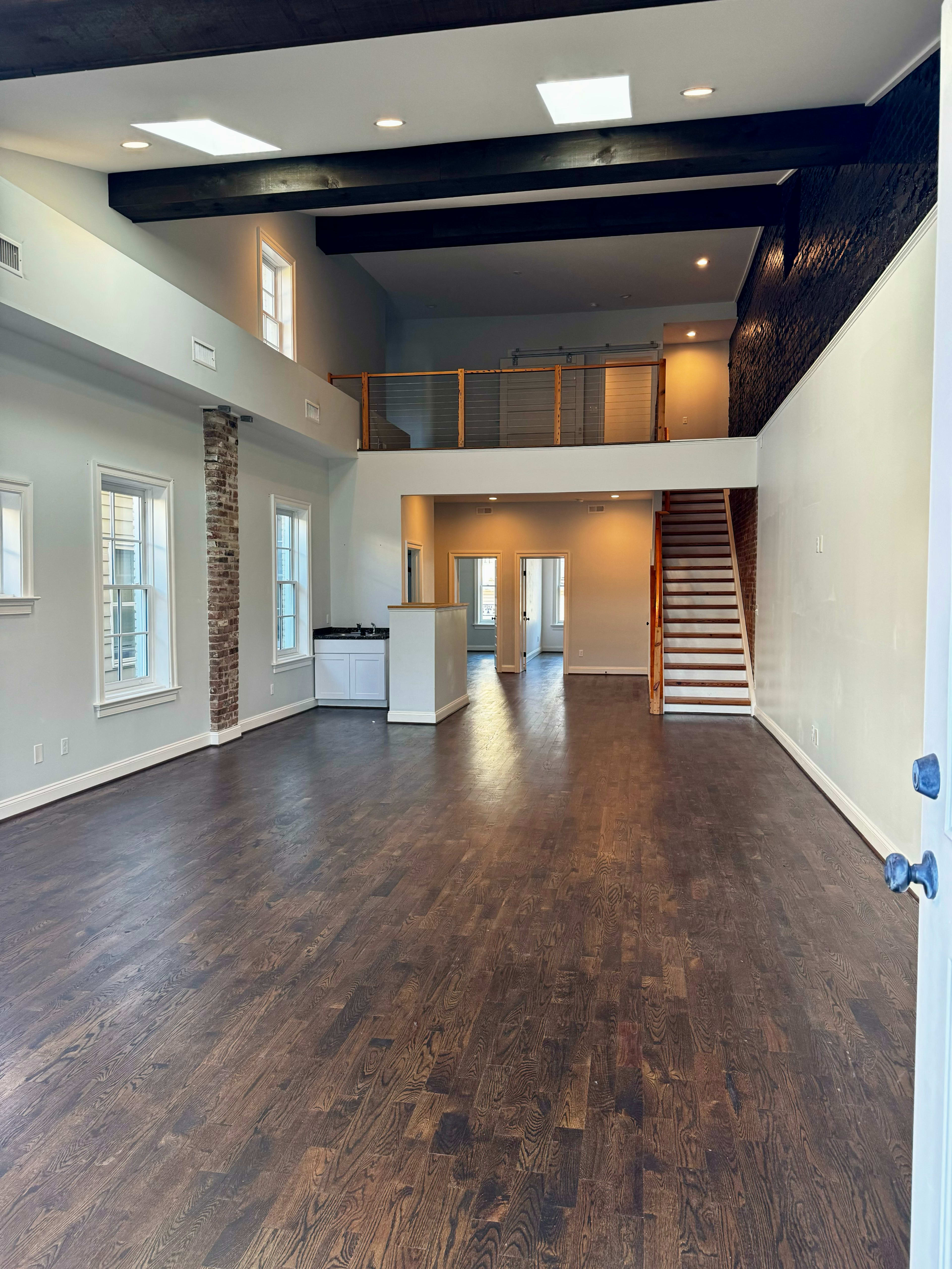 Leesburg Loft with Stunning Brick Walls, with Skylights, Large Windows and Views of Historic Downtown Leesburg Image in Leesburg, Leesburg, VA