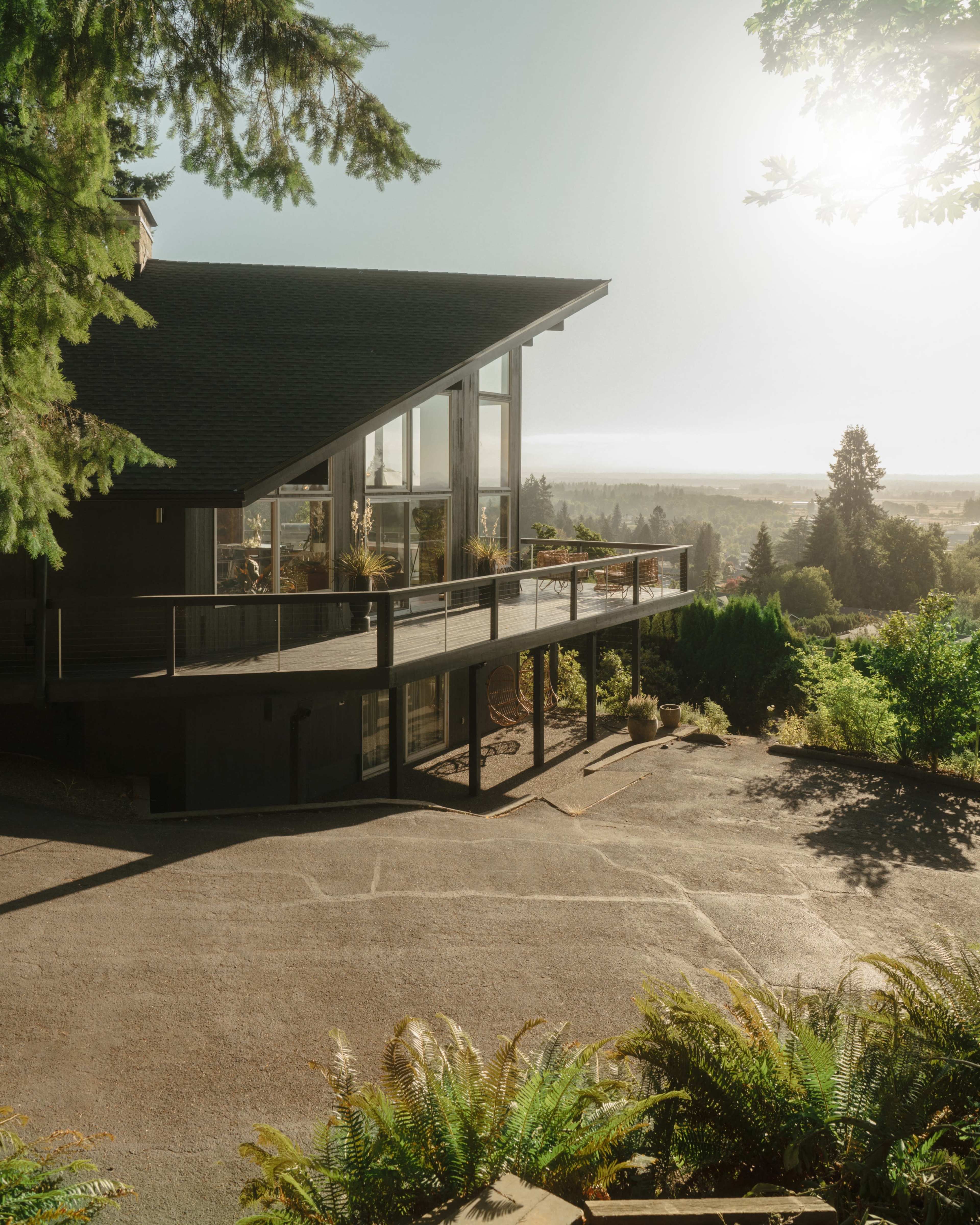 20ft Cedar A-Frame | Mid-Century Modern Dream with 200-Mile Views Image in Scappoose, Scappoose, OR